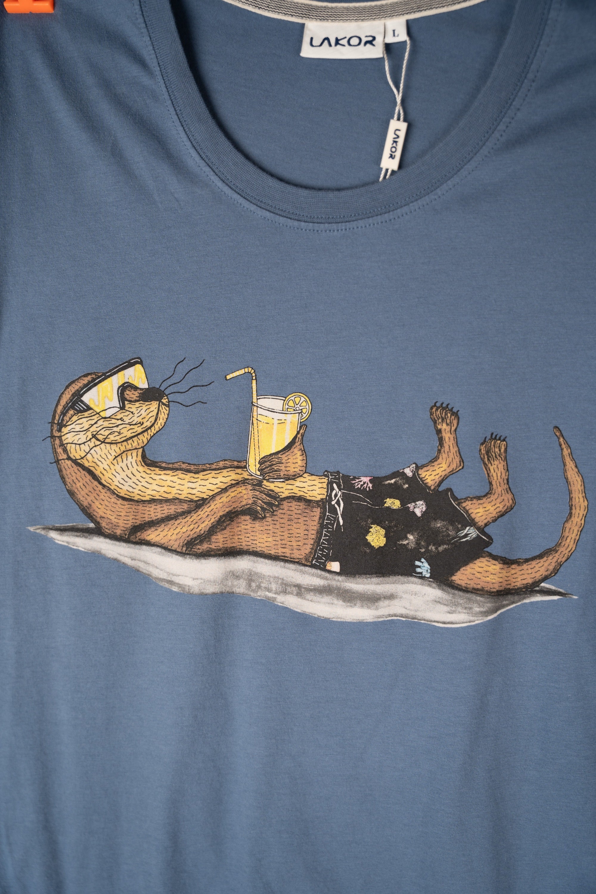 An Otter Vacation T-shirt - Bering Sea