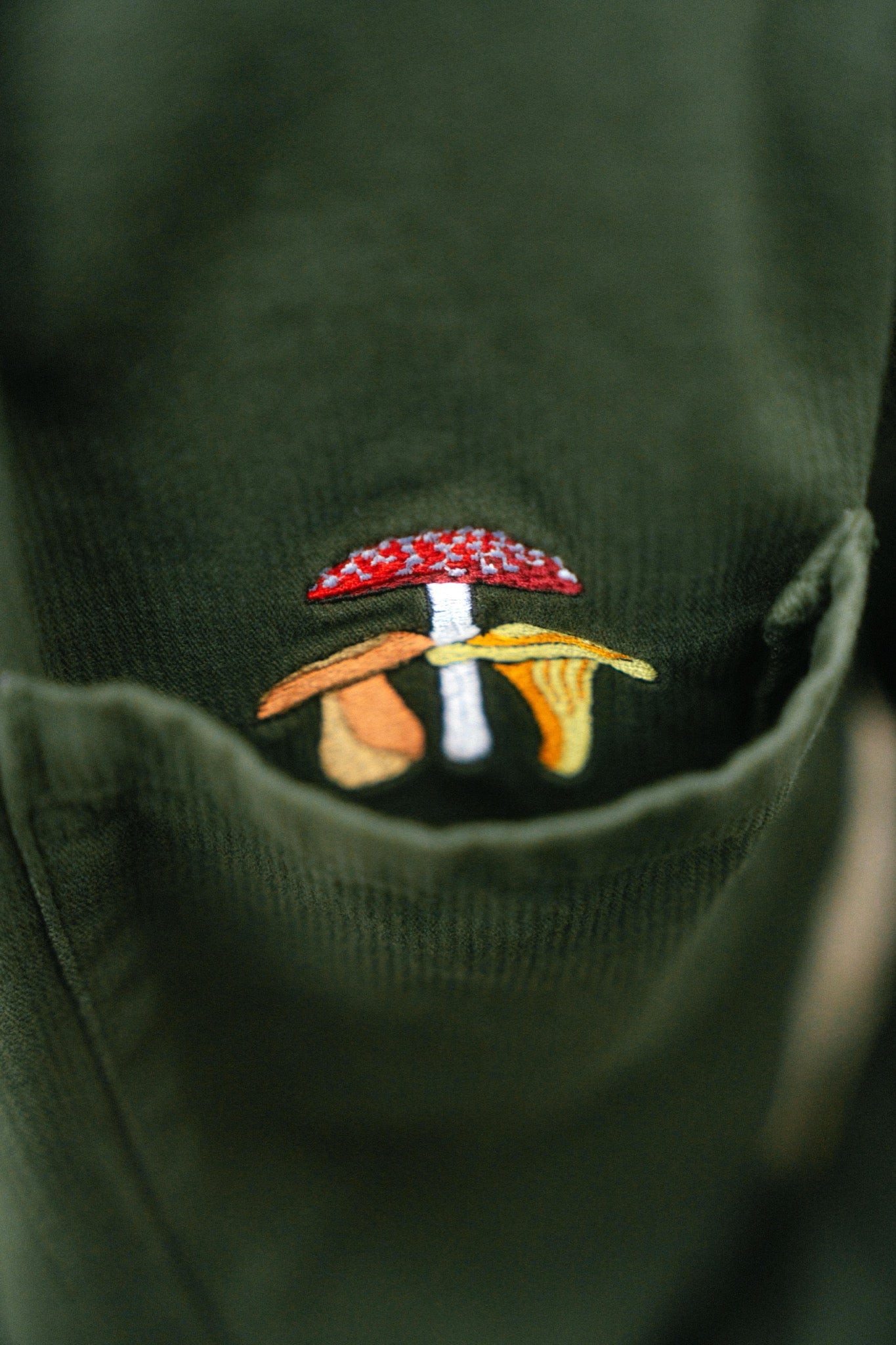 Bedford Courd Shirt - Riffle Green