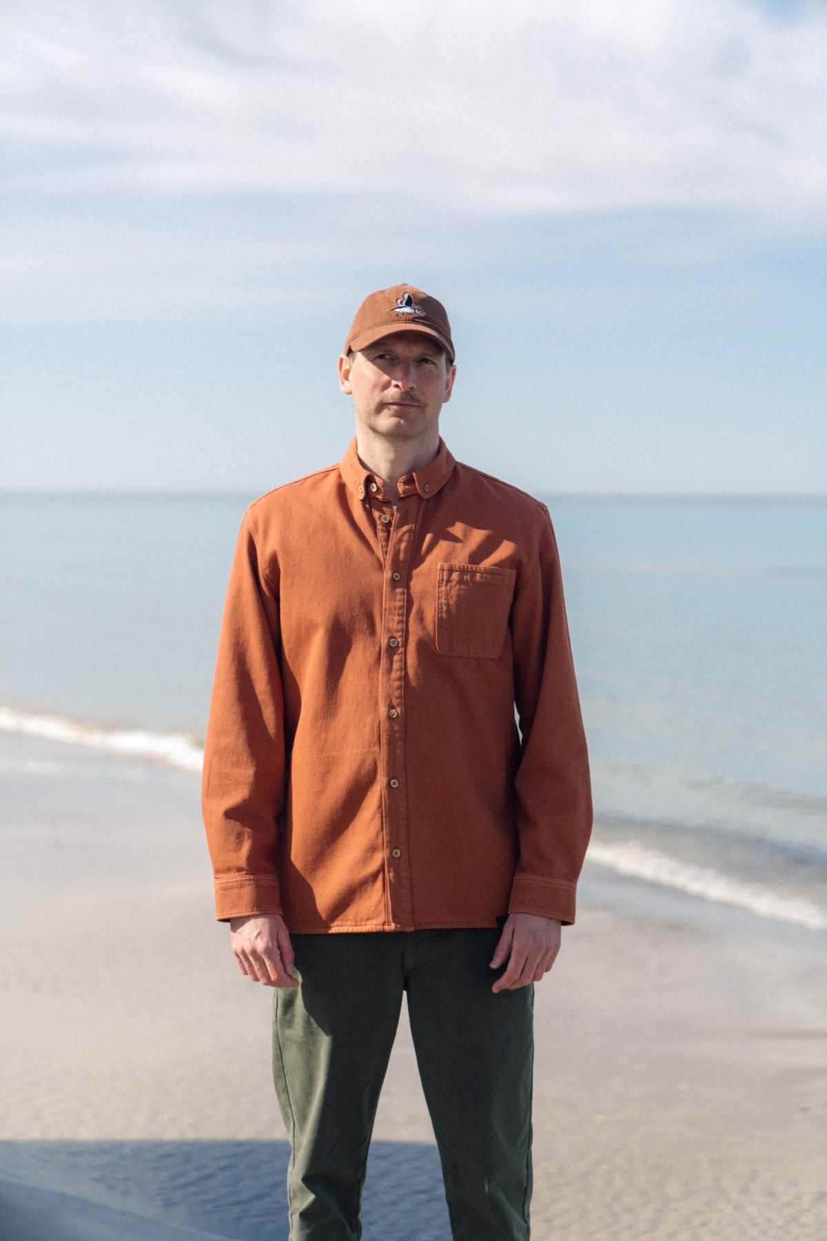 LAKOR Flying Puffin Courd Cap Headwear Brown