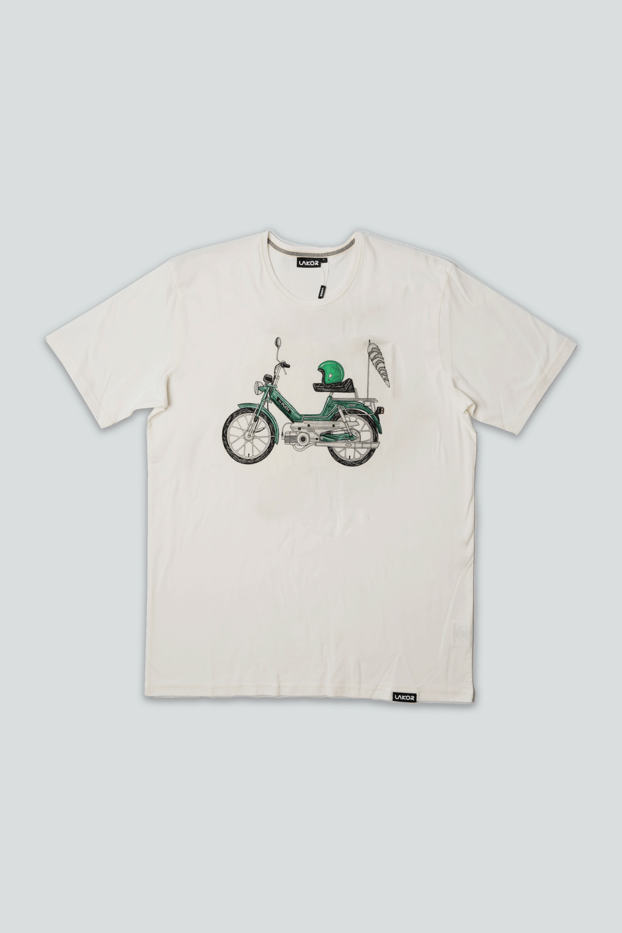 LAKOR Forest Maxi T-shirt T-Shirt Star White