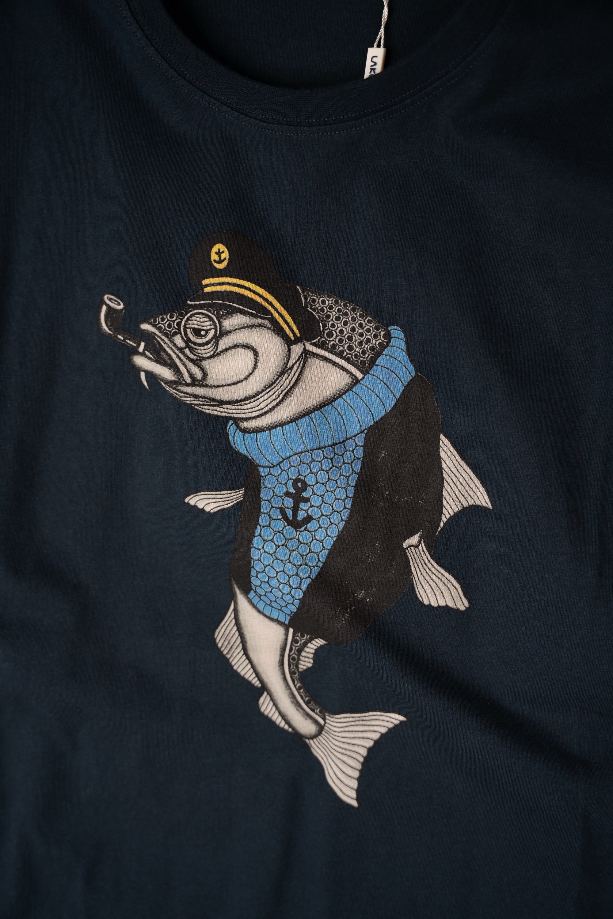 Haddock T-shirt - Blueberry