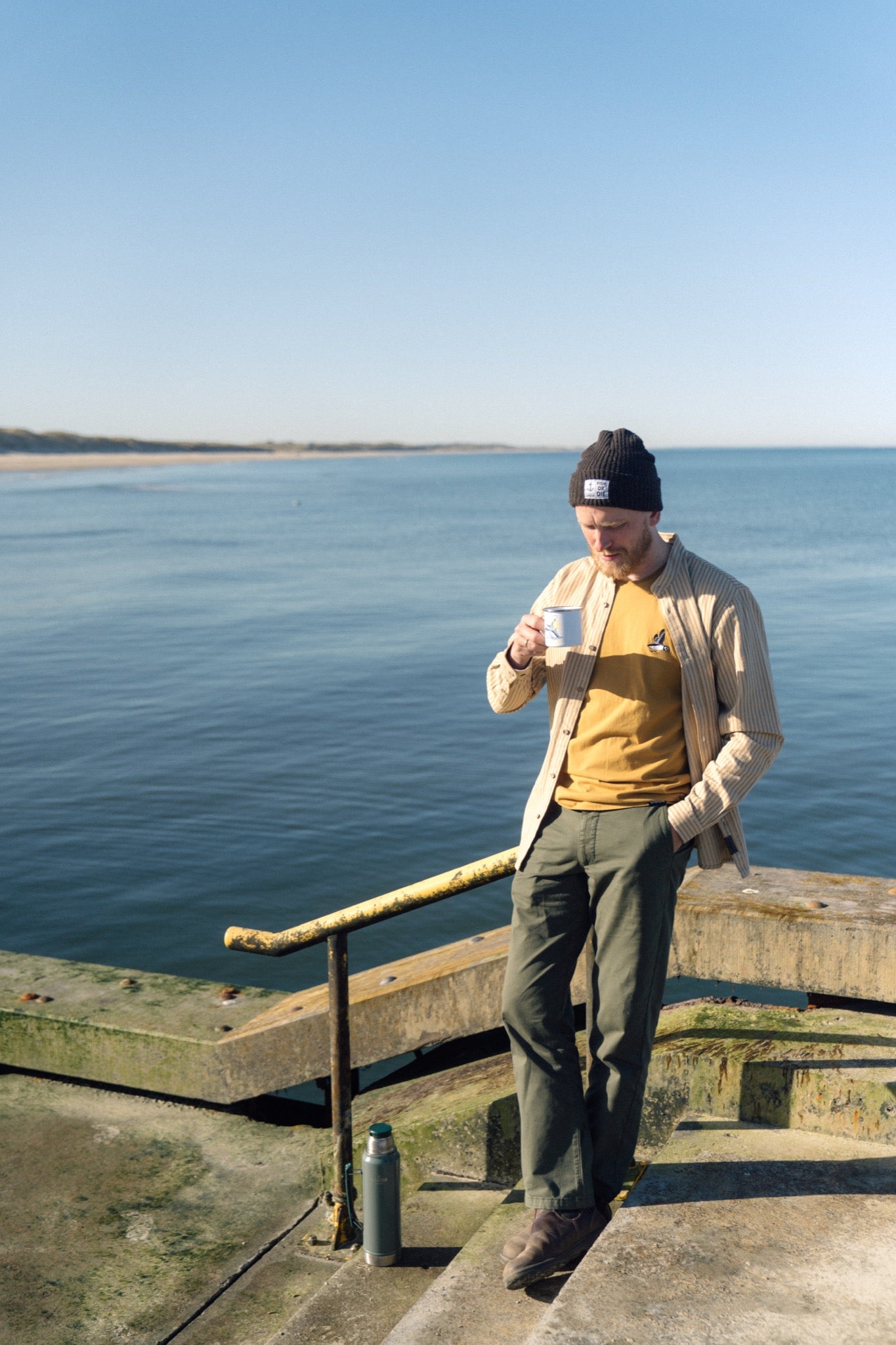 Mini Flying Puffin T-shirt (Wood Thrush)