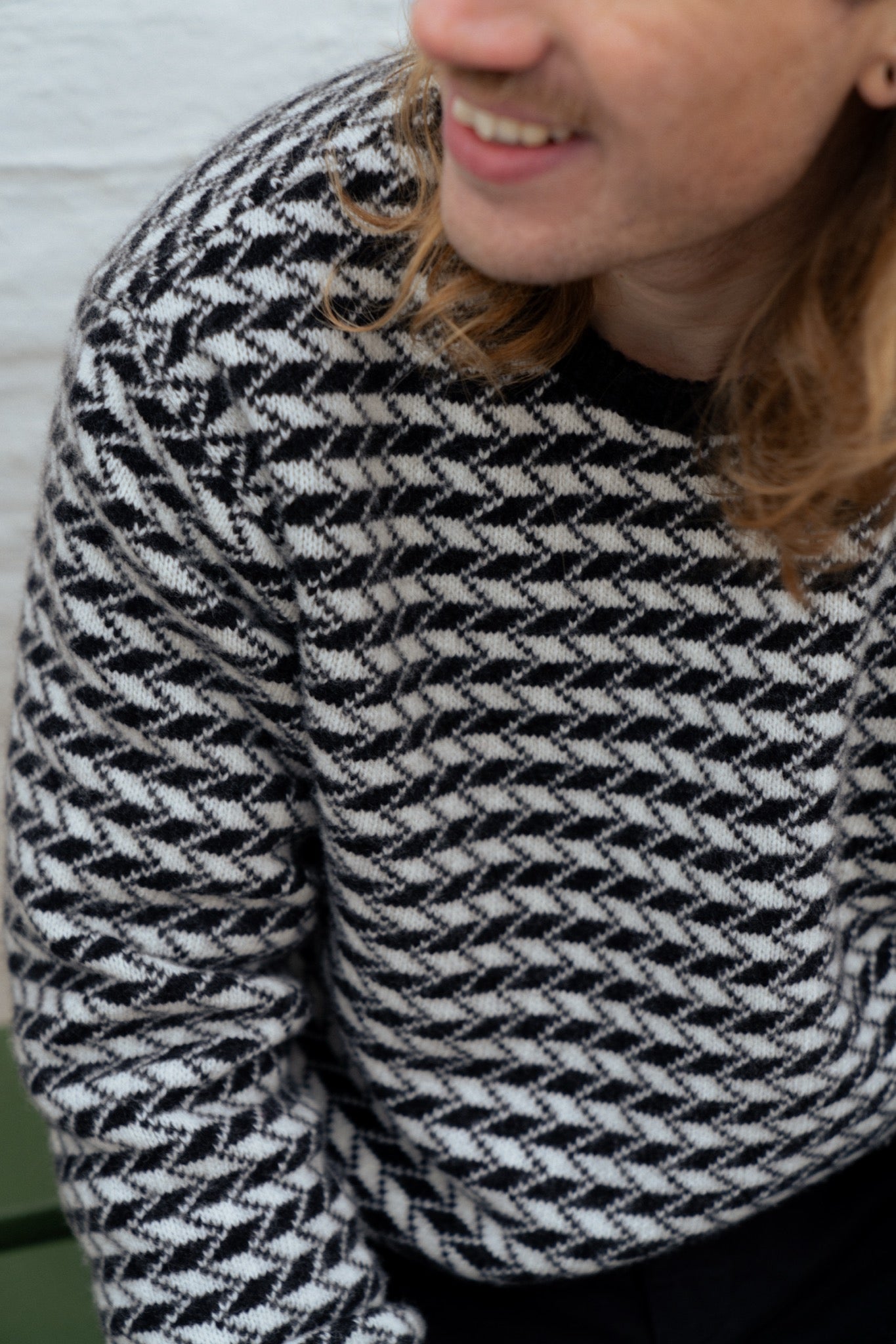 Faroese Fisher Knit (Off White / Black)