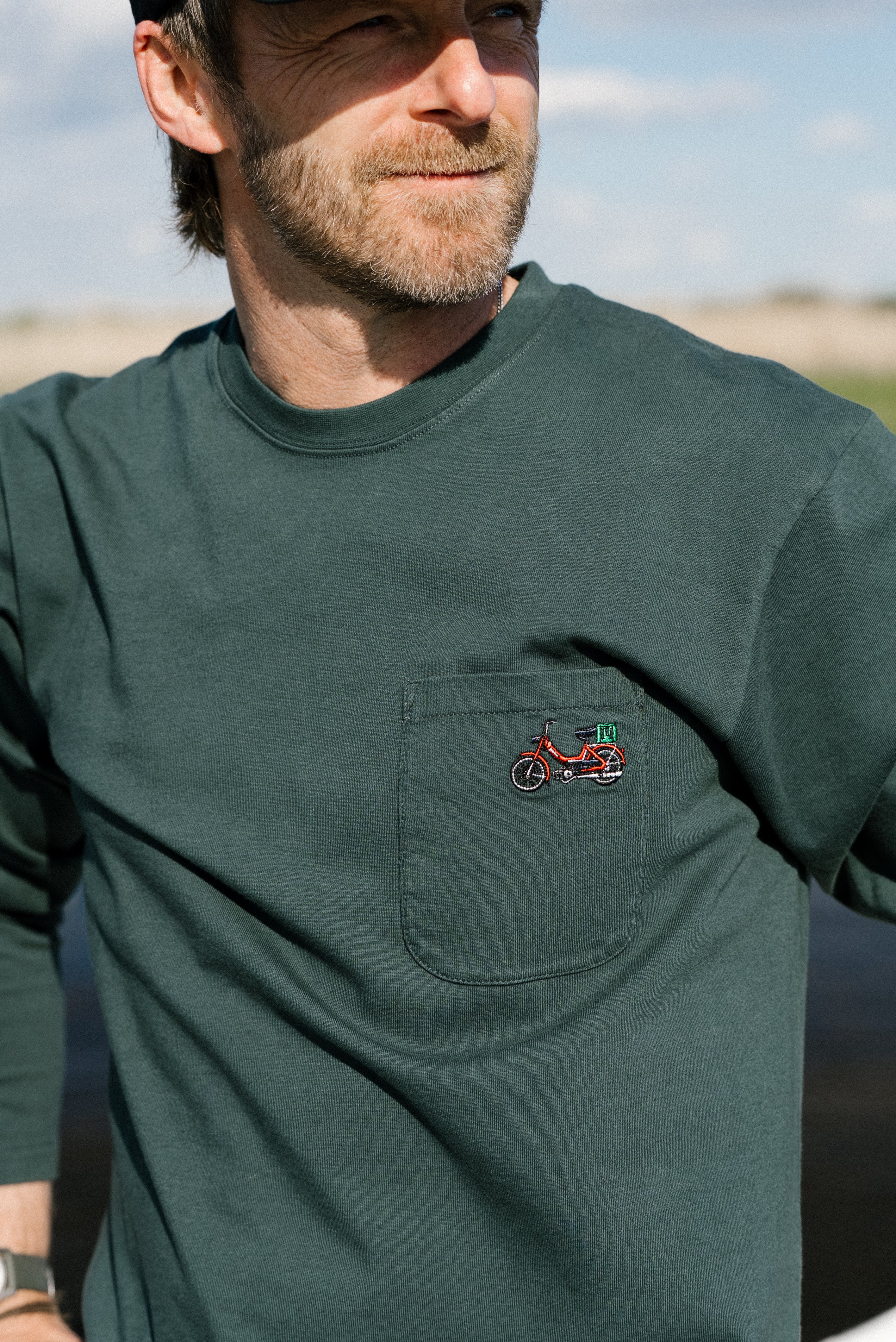 Mini Red Maxi LS T-shirt - Green Gables