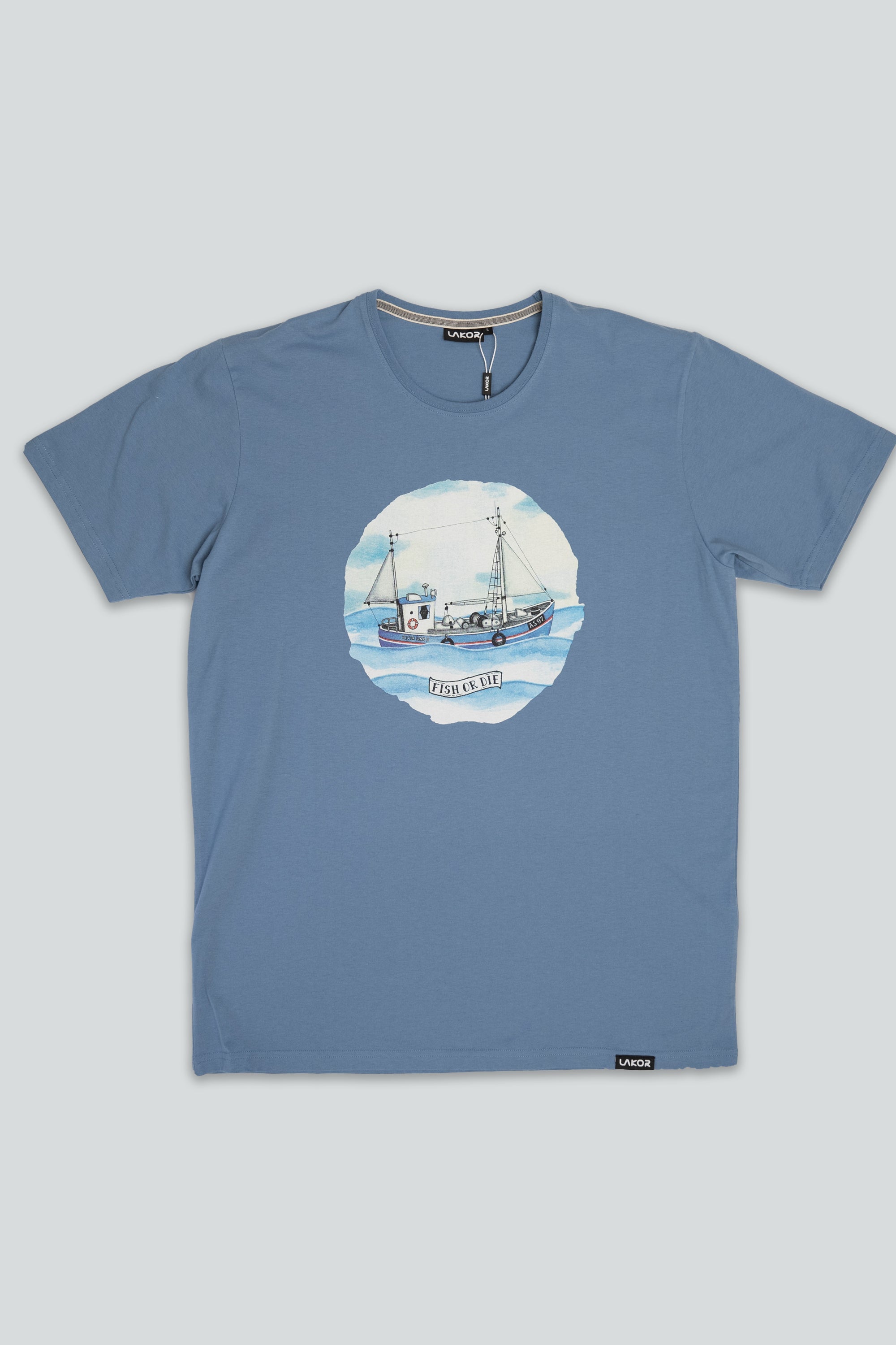LAKOR Never Sink 2 T-shirt T-Shirt Light Blue