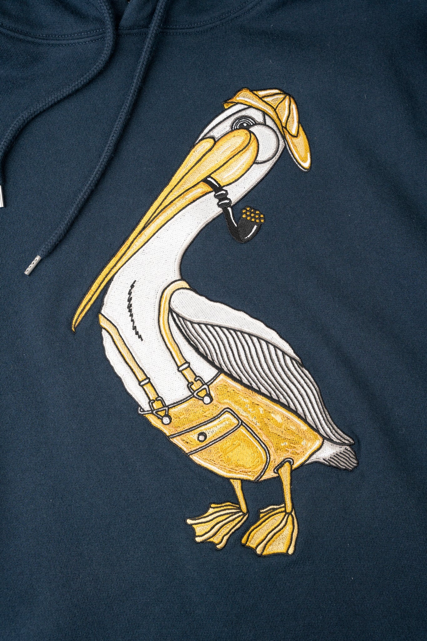 LAKOR Pier Pelican Hoodie Sweatshirt Blueberry