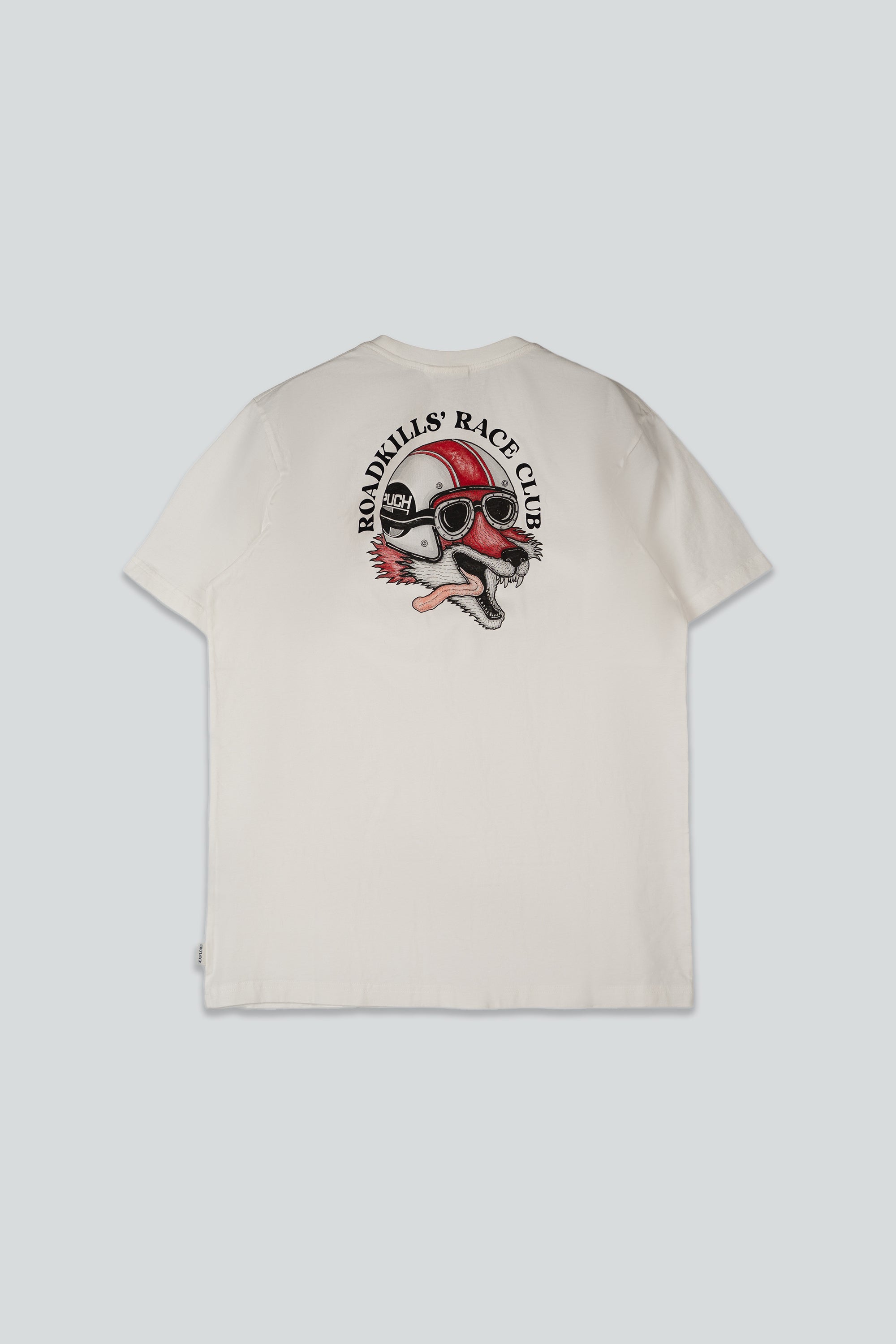 Roadkills' Race Club Back T-shirt - Star White
