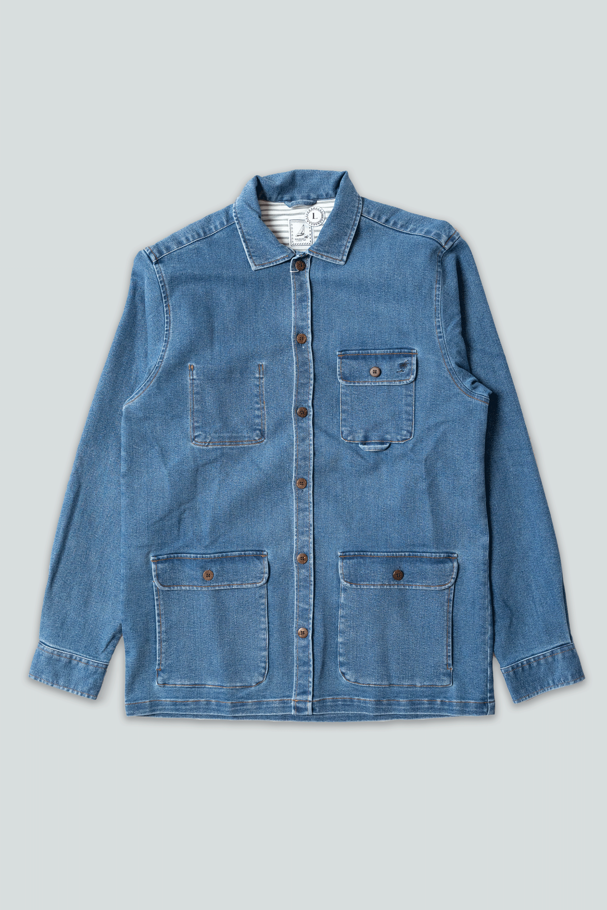 Havana Sailor Jacket (Medium Blue) | LAKOR