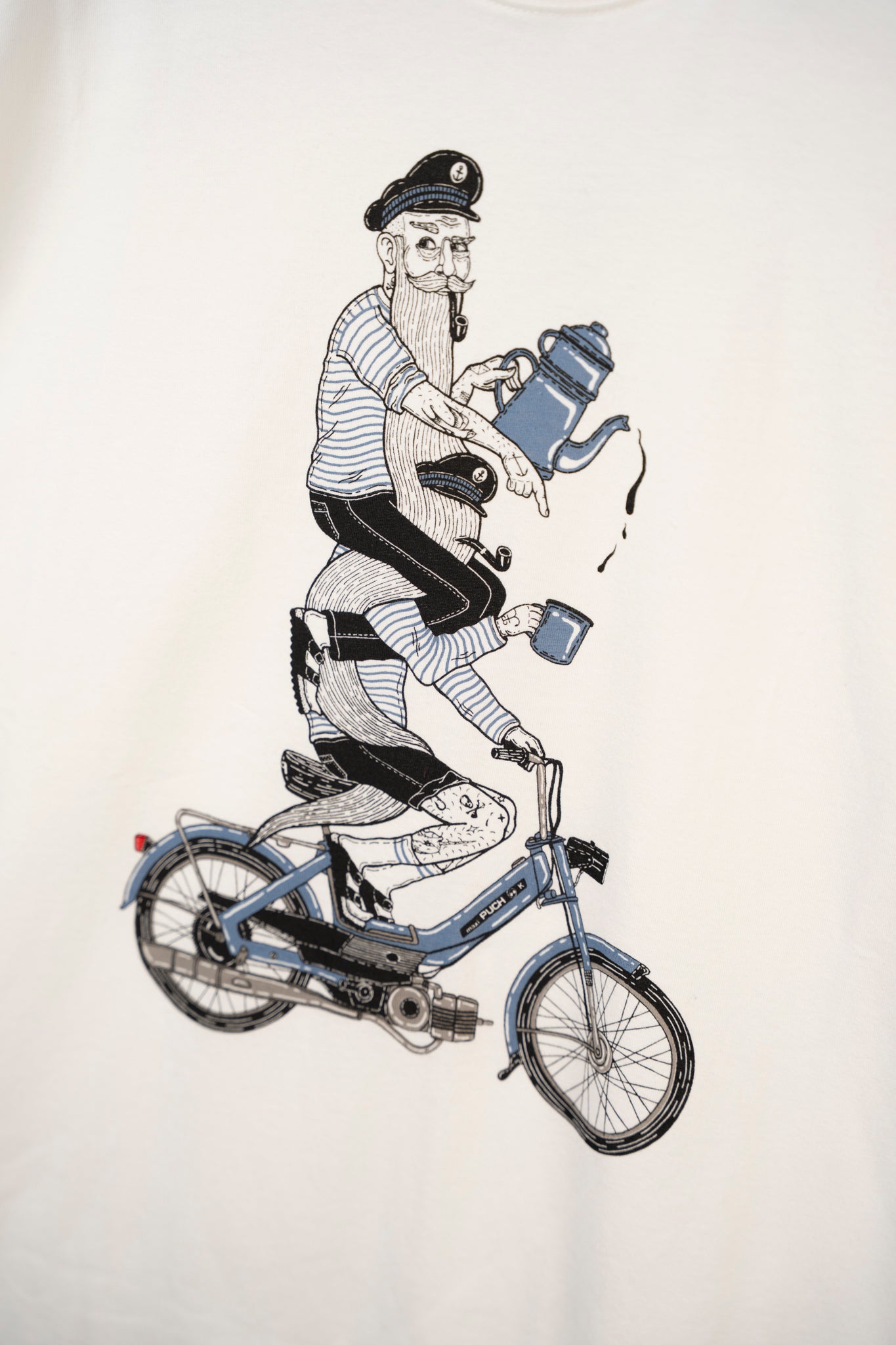 Hitching A Ride T-shirt (Star White)