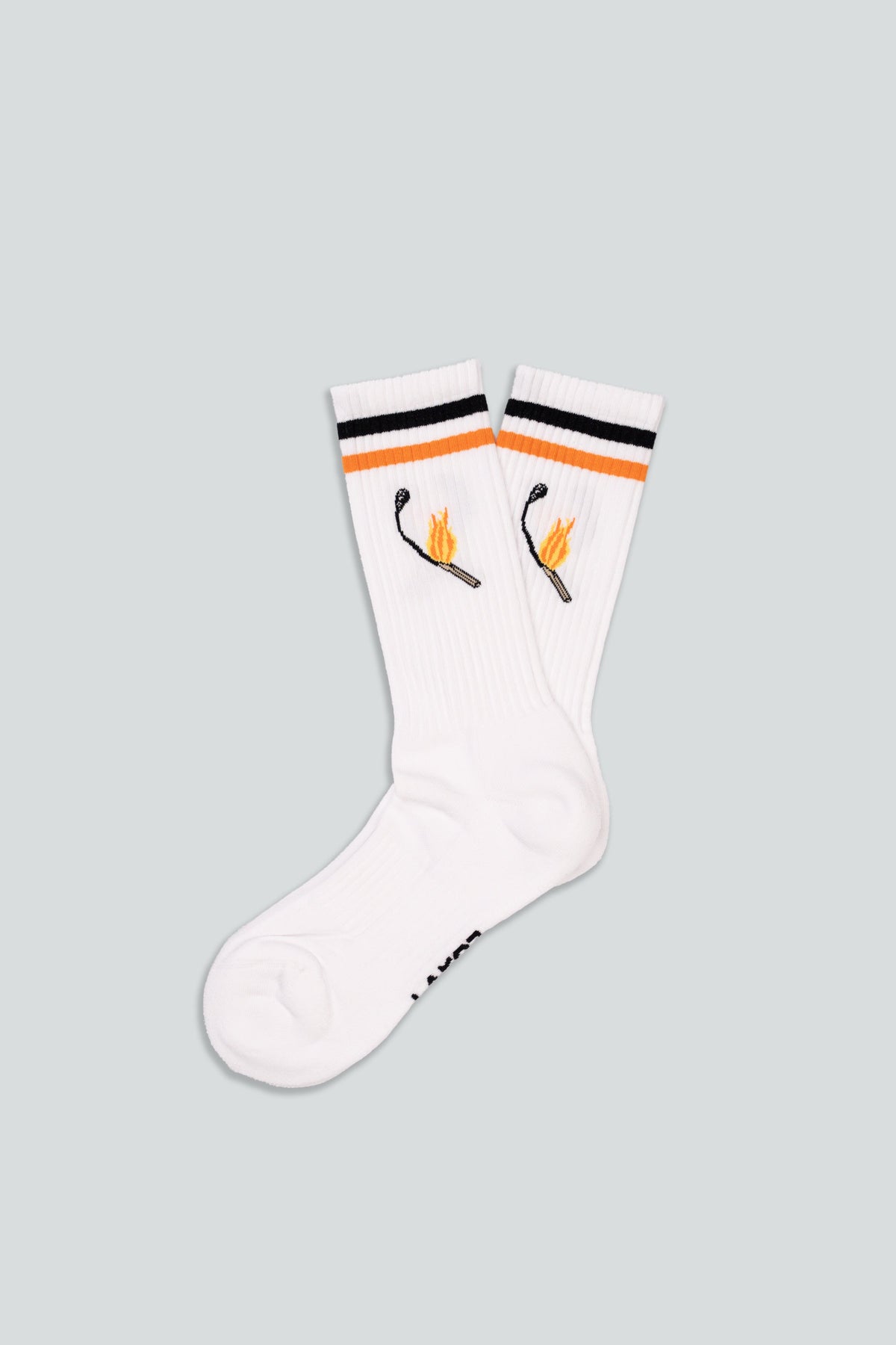 LAKOR Save a Sailor Socks Tennis Socks White