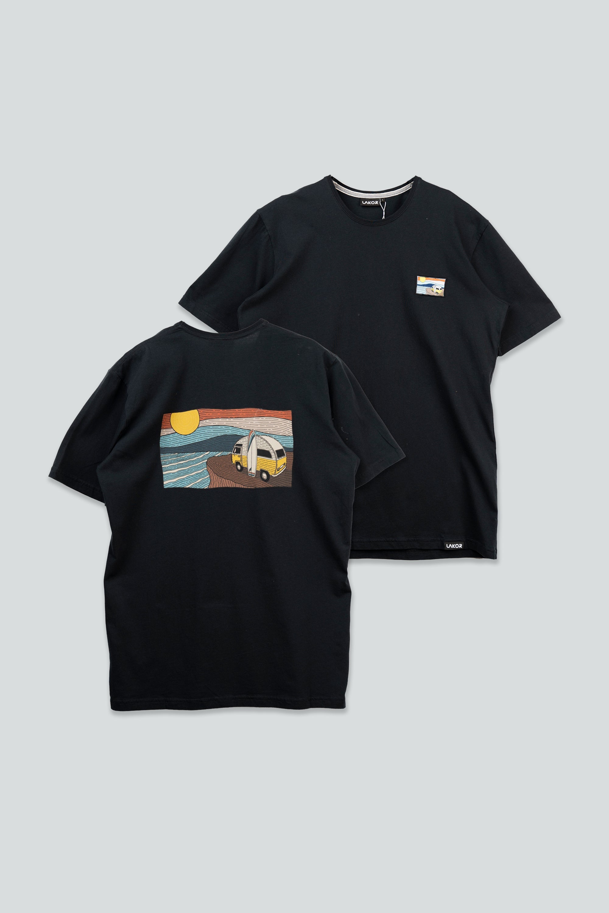 Trippin' T-shirt - Moonless Night | LAKOR