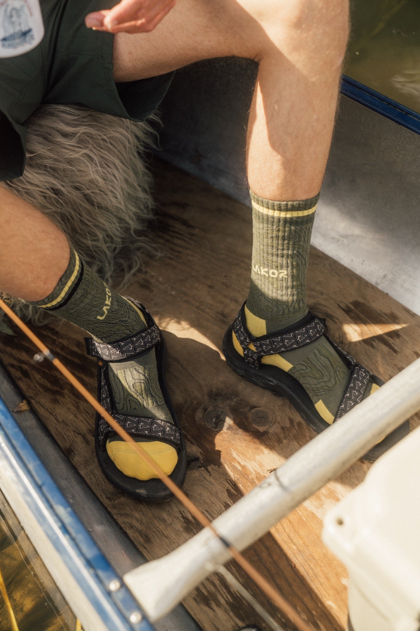 LAKOR Æxplorer Socks Tennis Socks Cartography