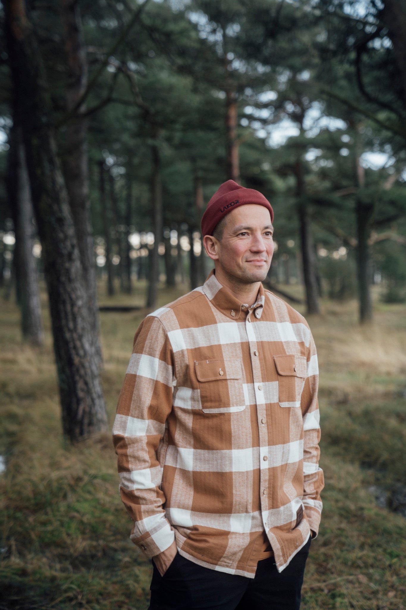 Recycled Work Shirt (Brown)