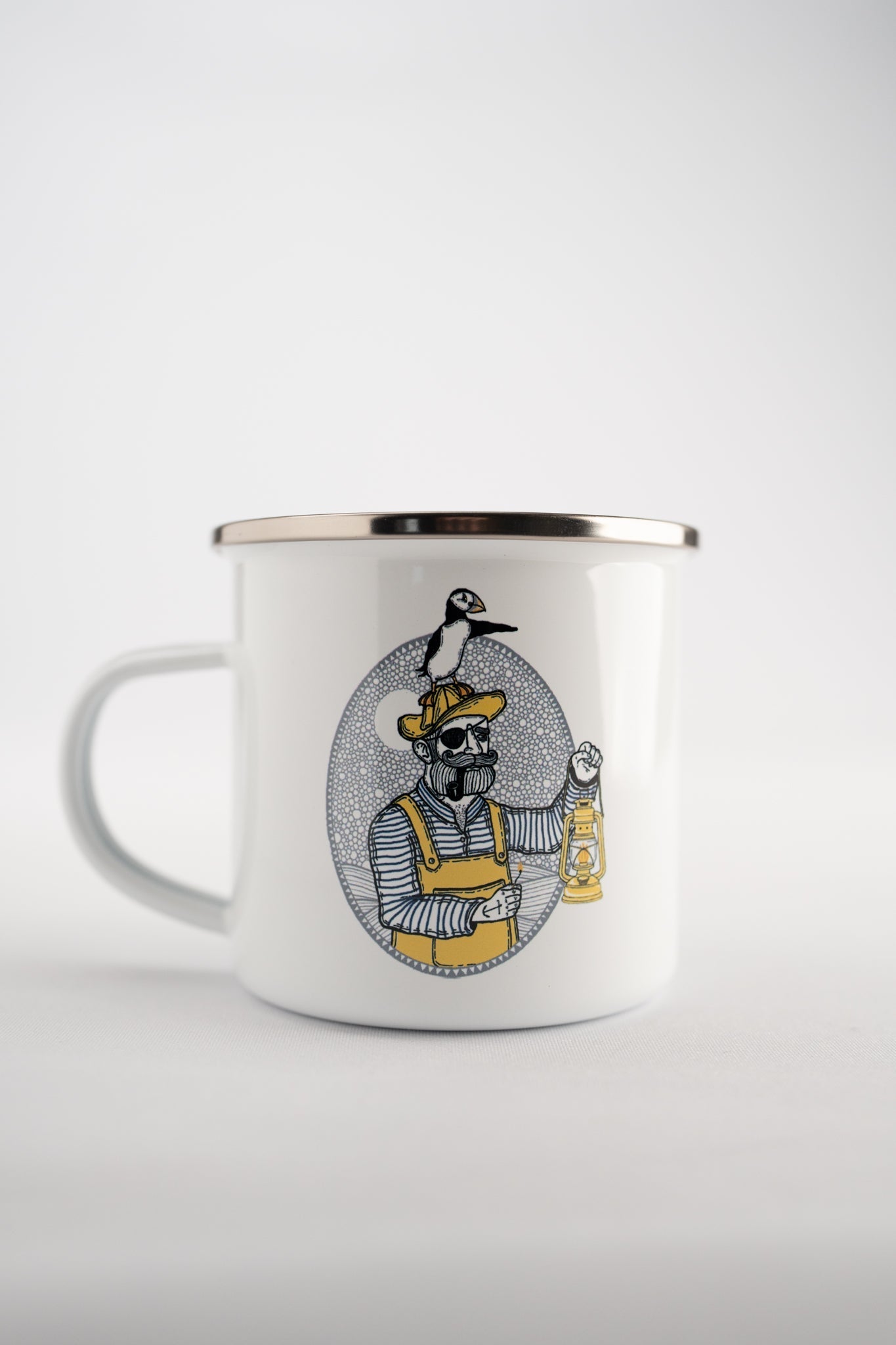 Light The Way Enamel Mug