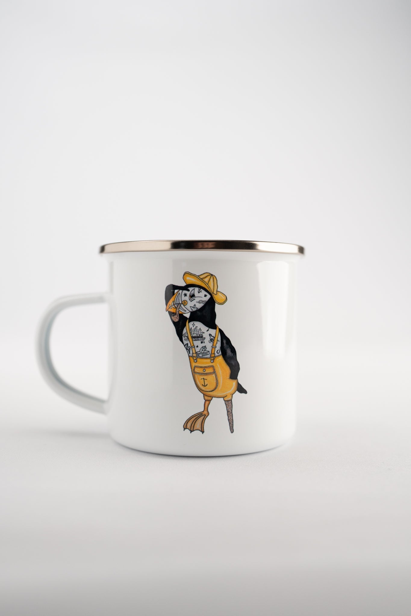 Seaparrot Seaman Enamel Mug