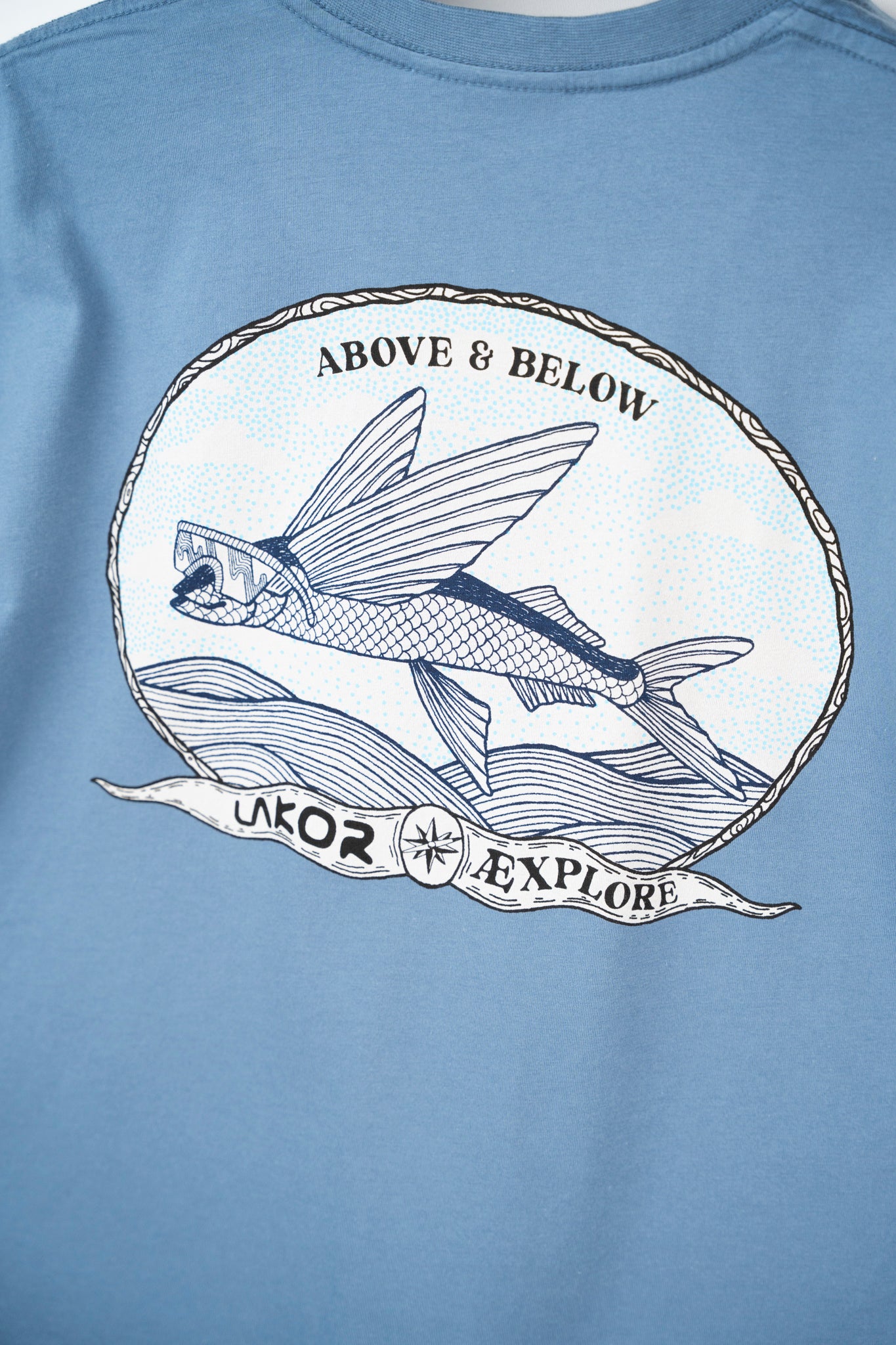 LAKOR Above and Below Back T-shirt T-Shirt Bering Sea