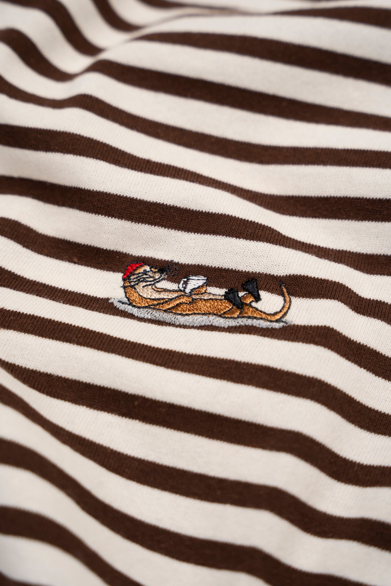 LAKOR Ahoy! Mini Flow T-shirt T-Shirt Chicory Coffee