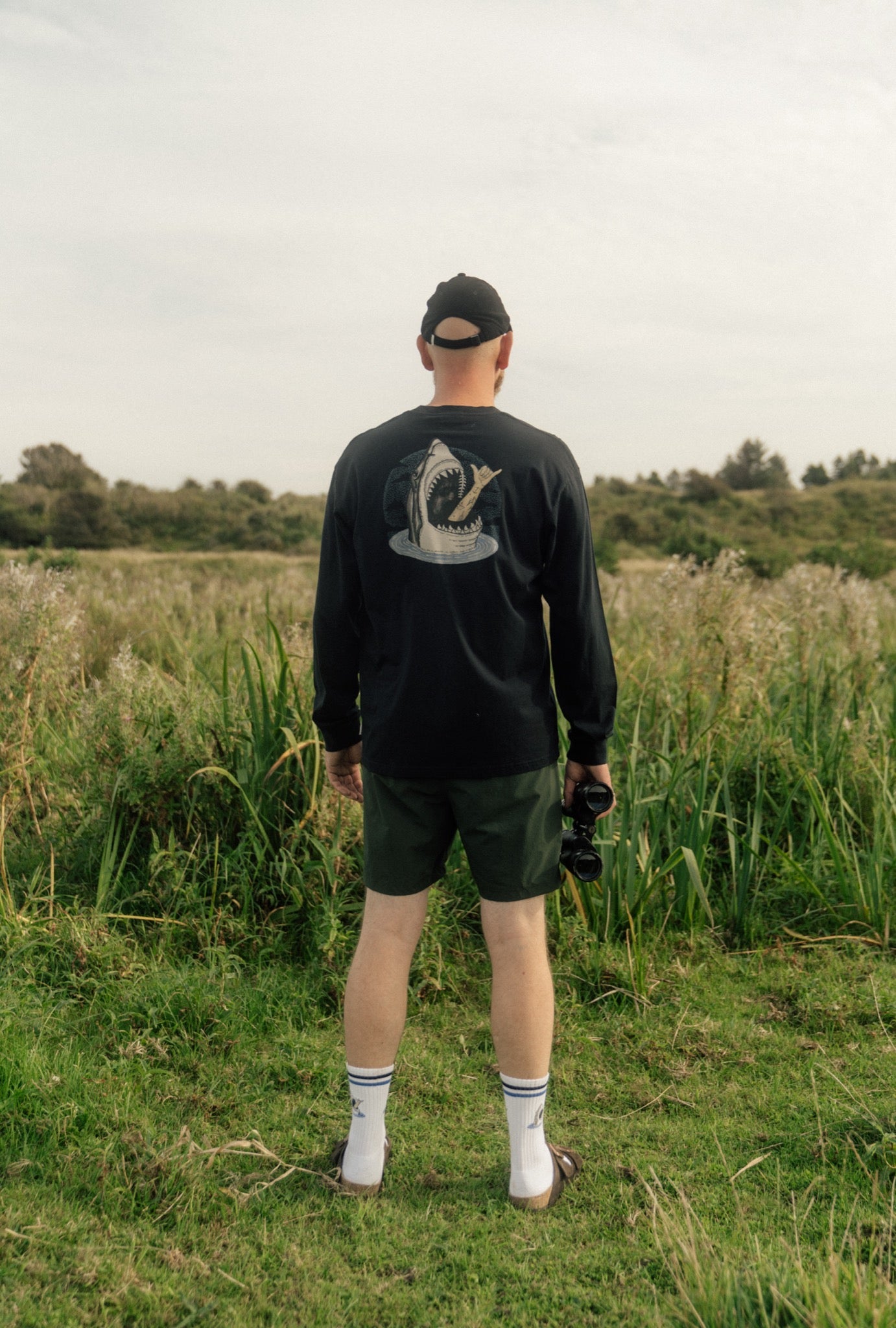 LAKOR Back Attack Boxfit LS T-shirt T-Shirt Moonless Night