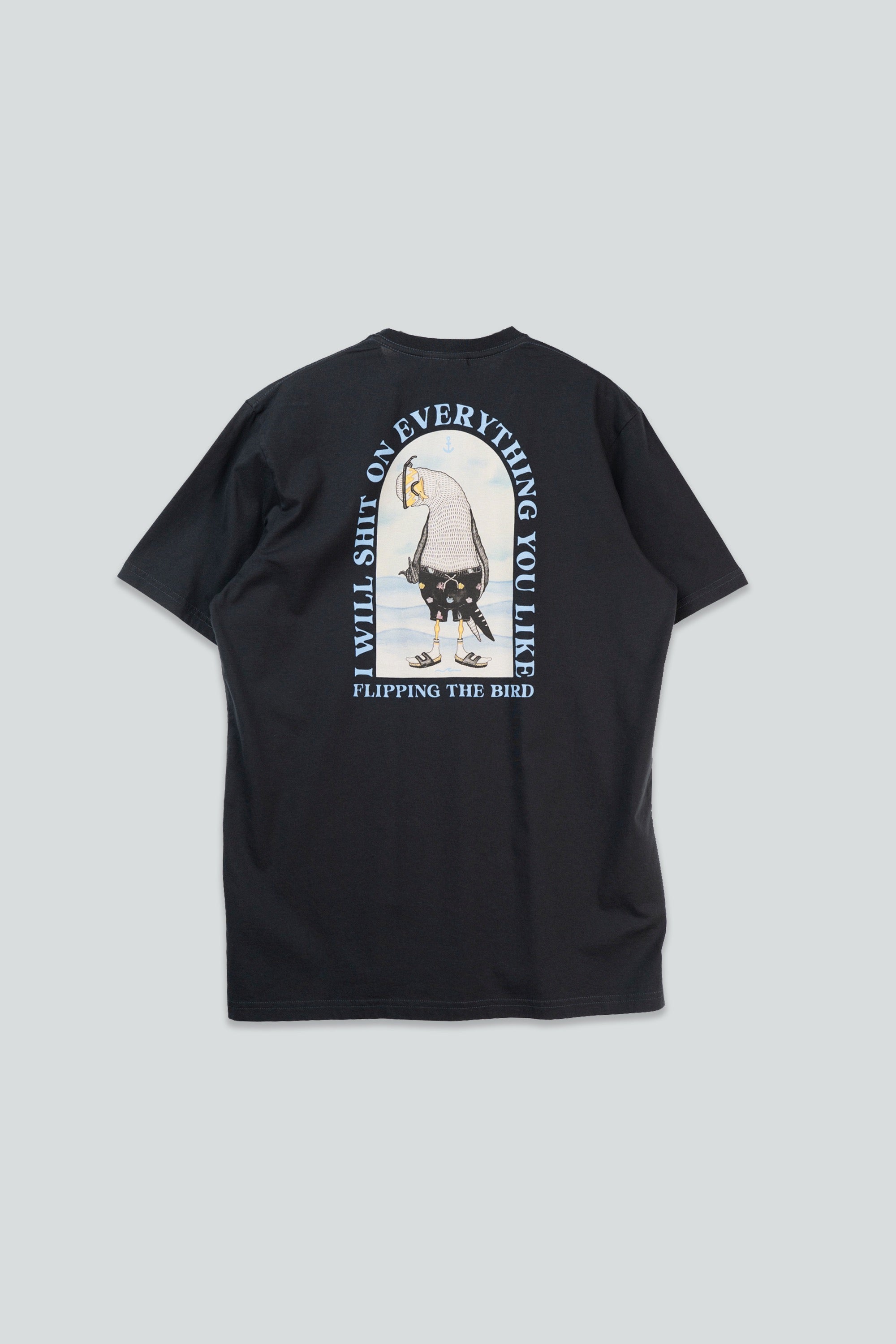 Back Flipping T-shirt - Moonless Night