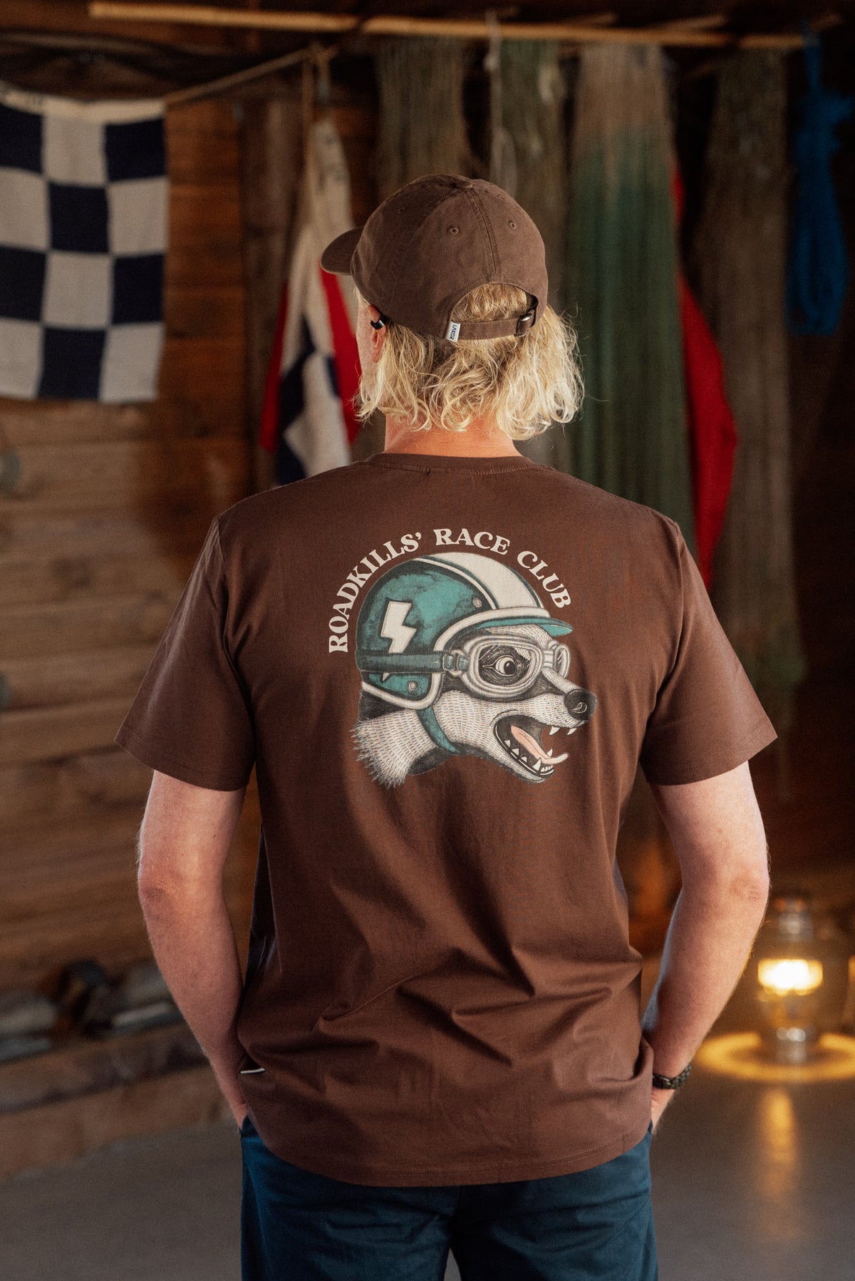 LAKOR Badger RRC T-shirt T-Shirt Chicory Coffee