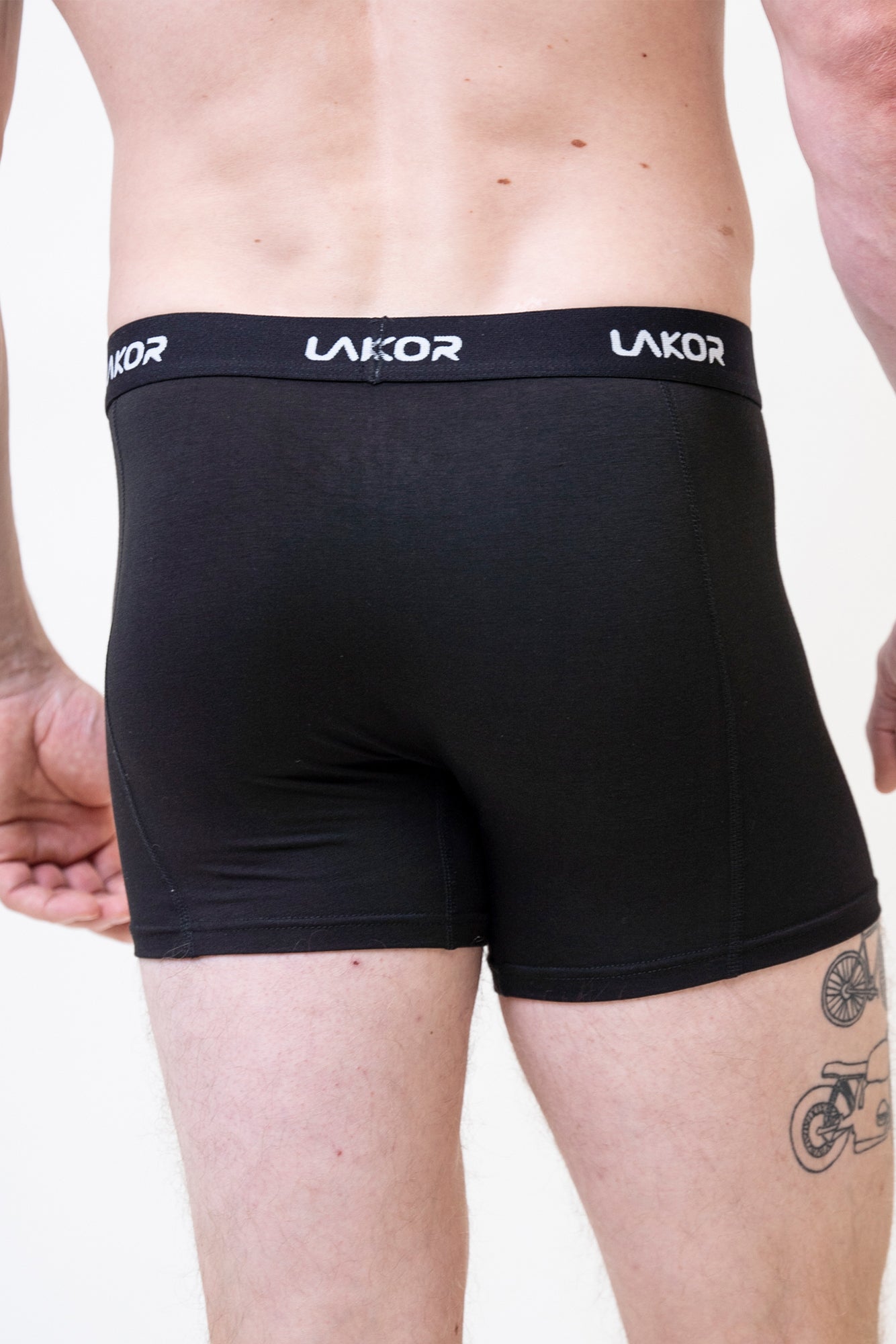 LAKOR Bamboo Boxers 2-pak Underwear Black
