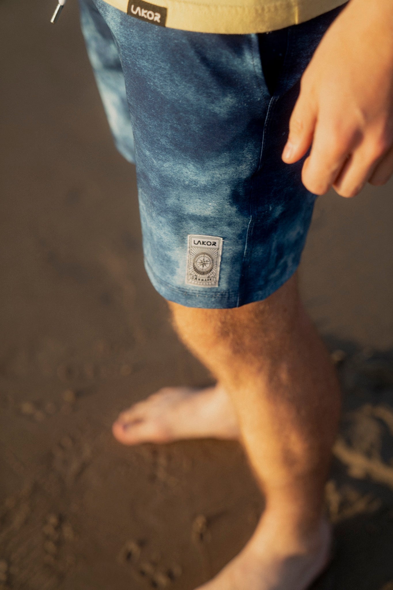 Beach Washed Shorts - Blue