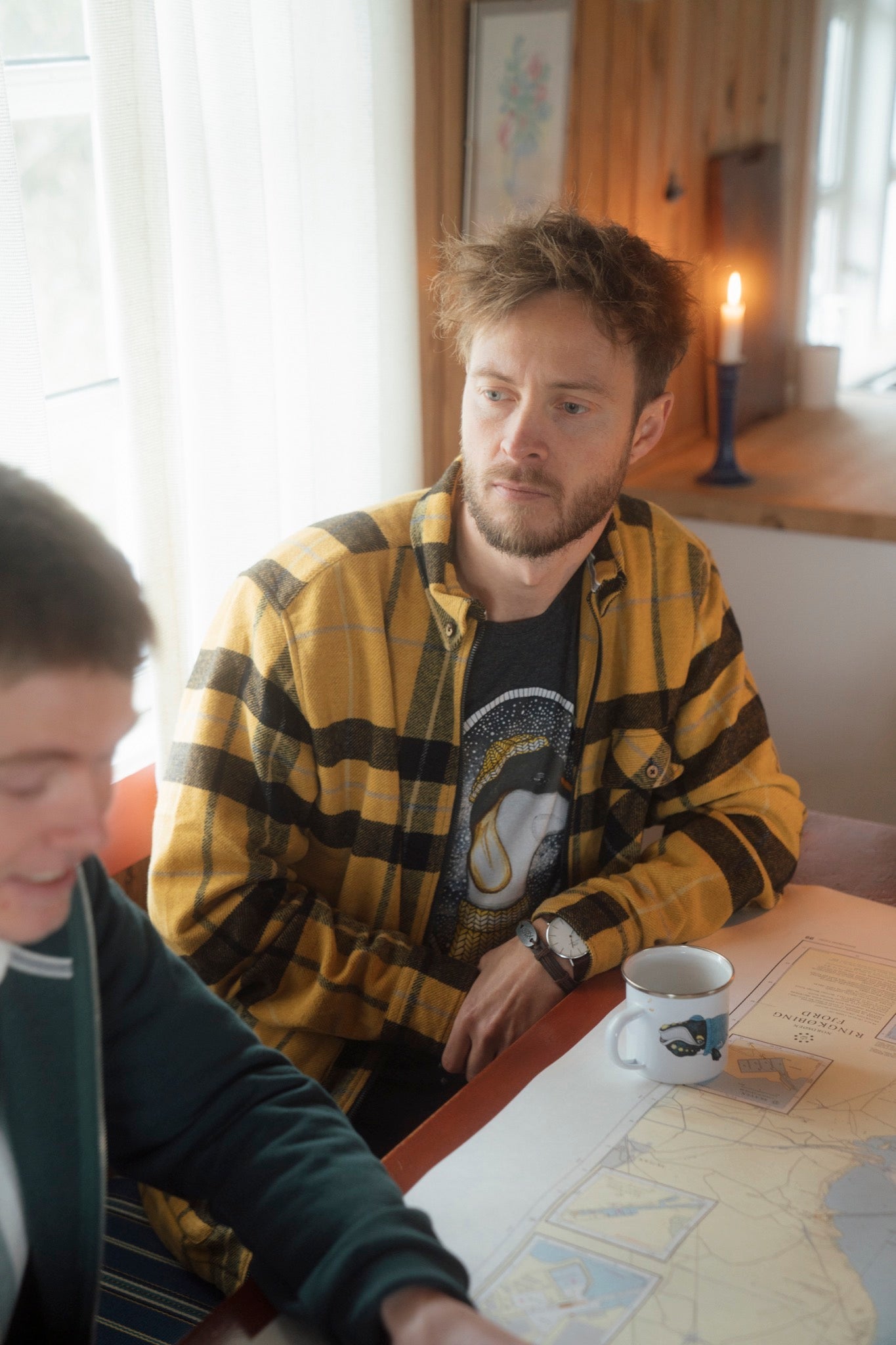 Beaver Shirt Jacket - Cream Gold