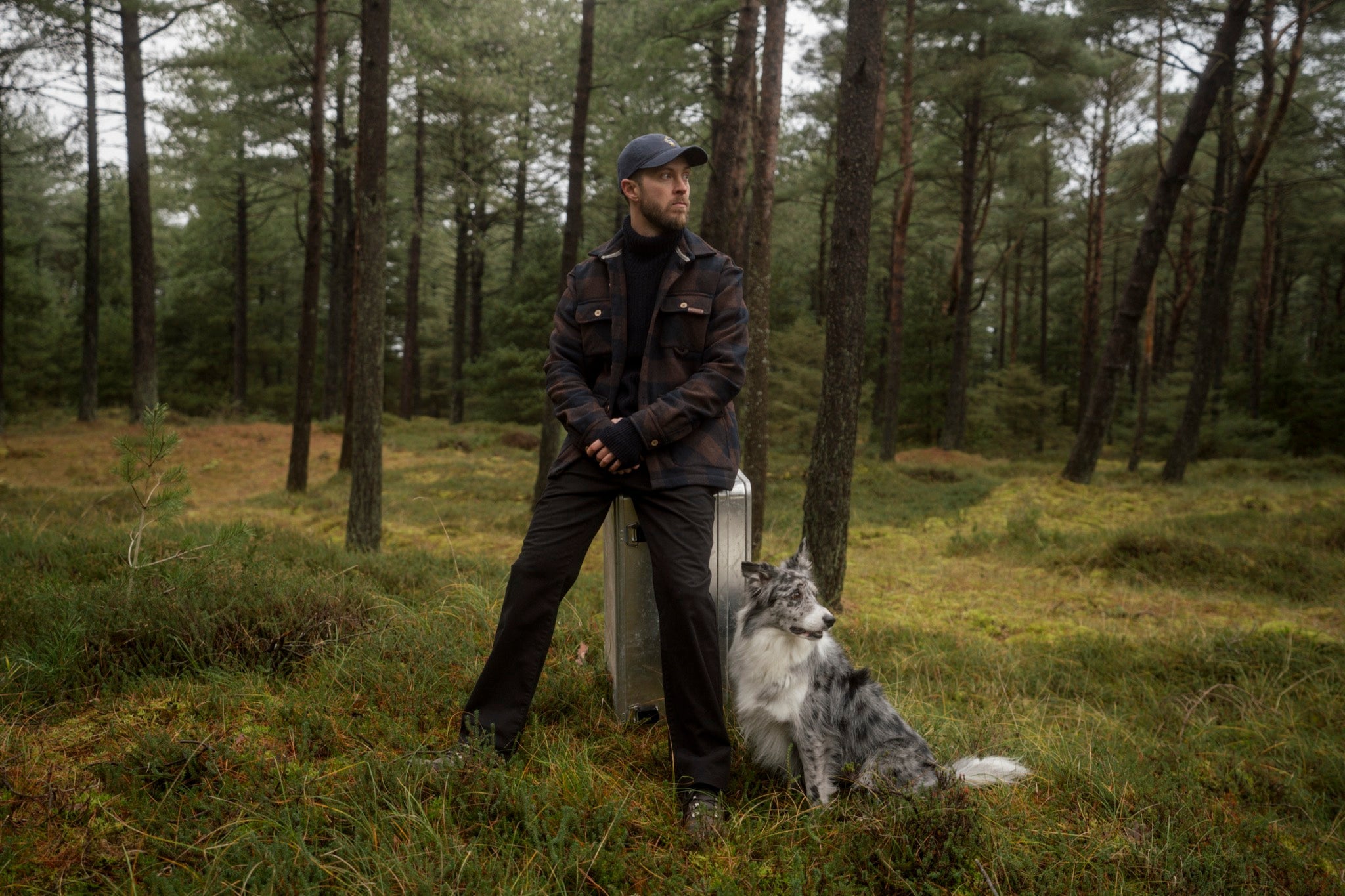 LAKOR Birler Wool Jacket Jacket Chicory Coffee