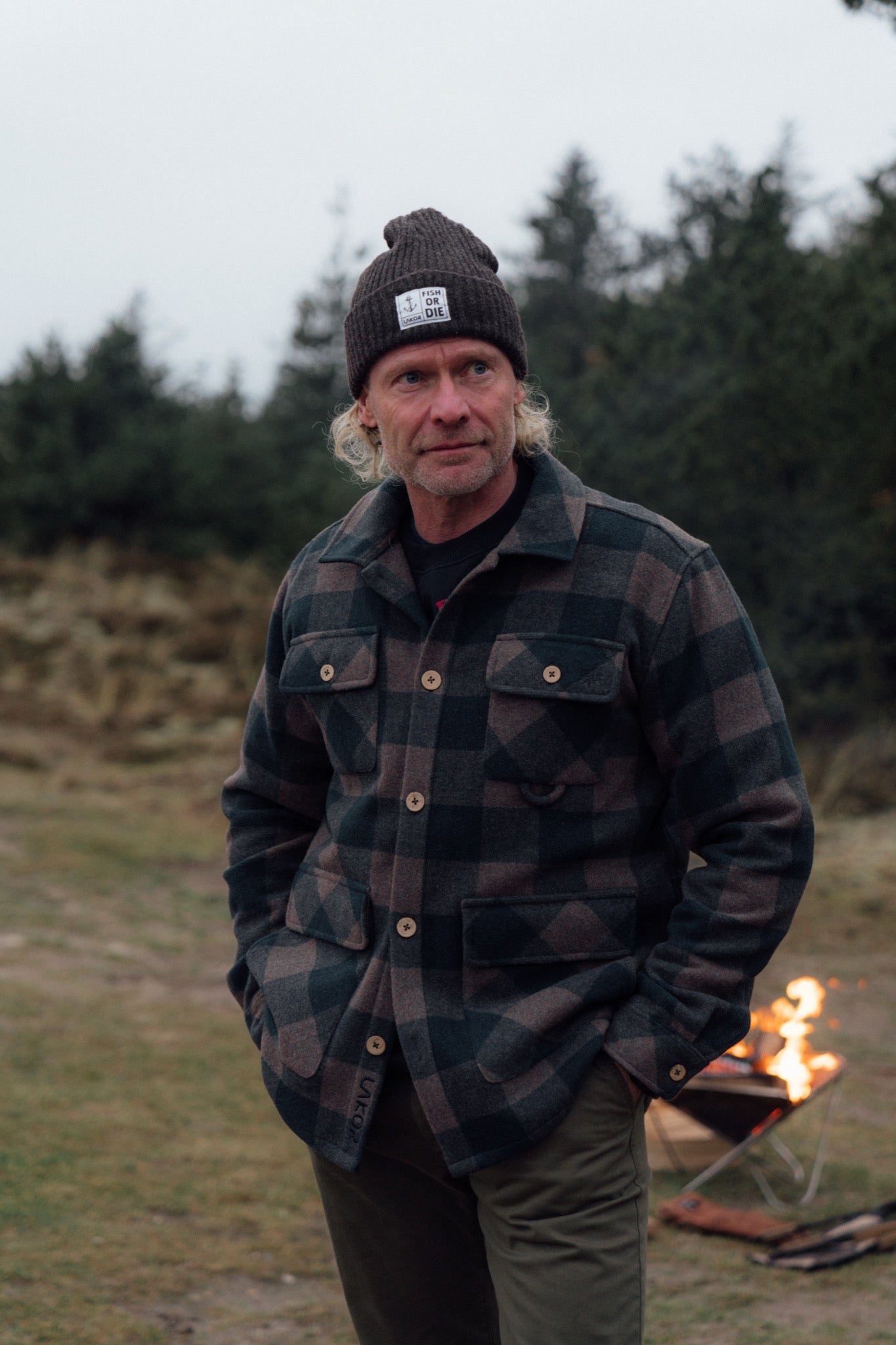 LAKOR Birler Wool Jacket Jacket Morel