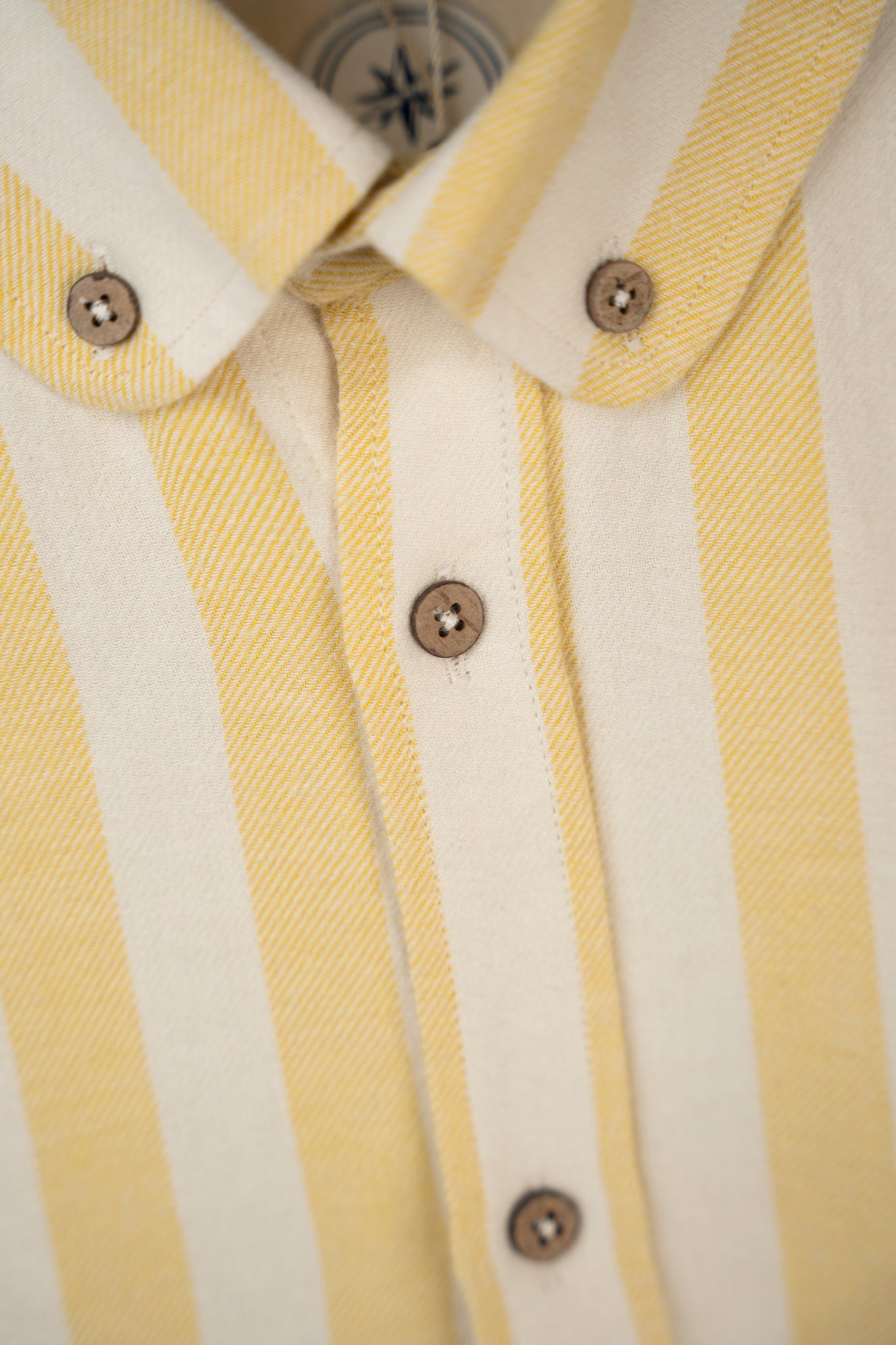 Boatswain Shirt - Cream Gold