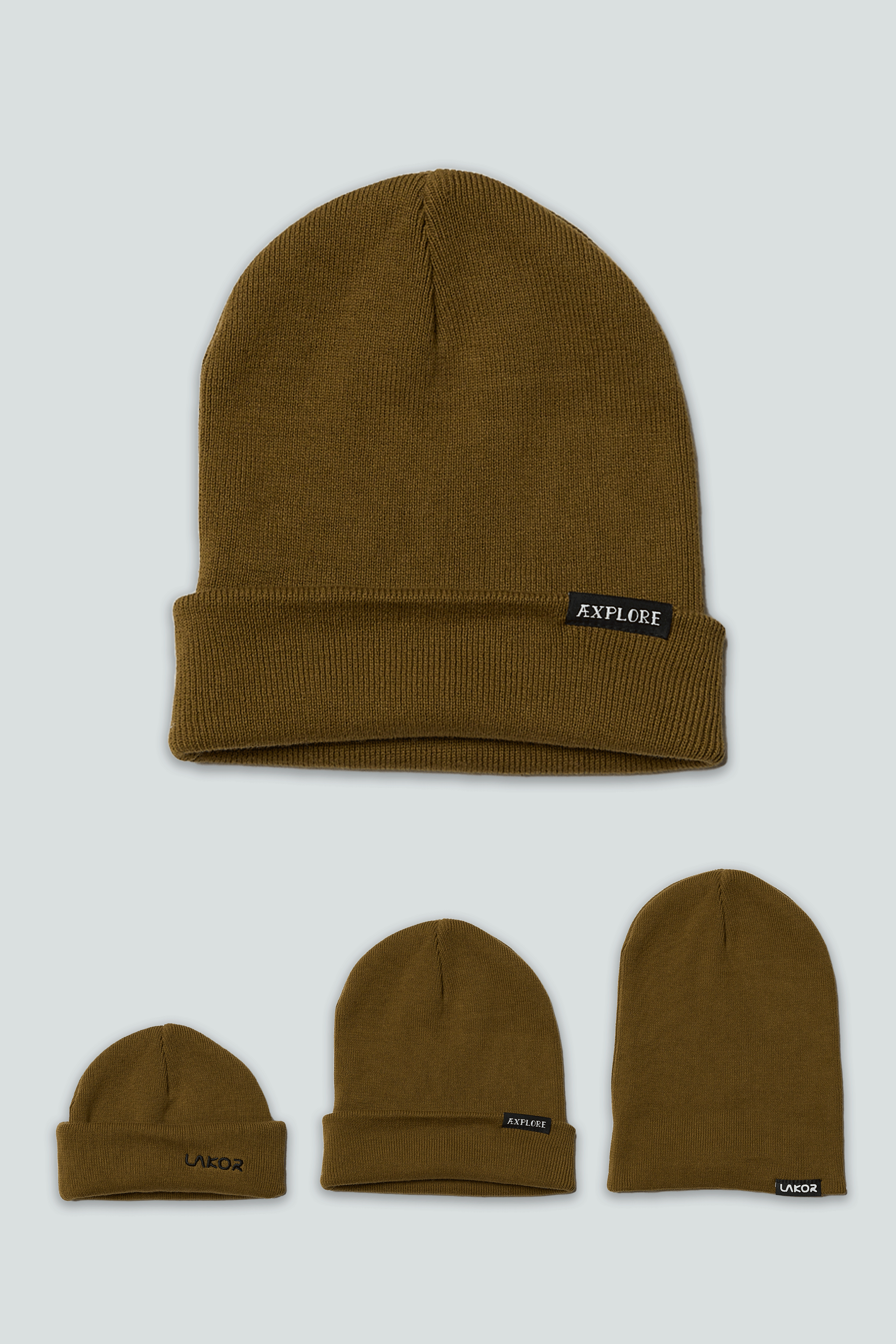 LAKOR Boom Beanie Headwear Fir Green