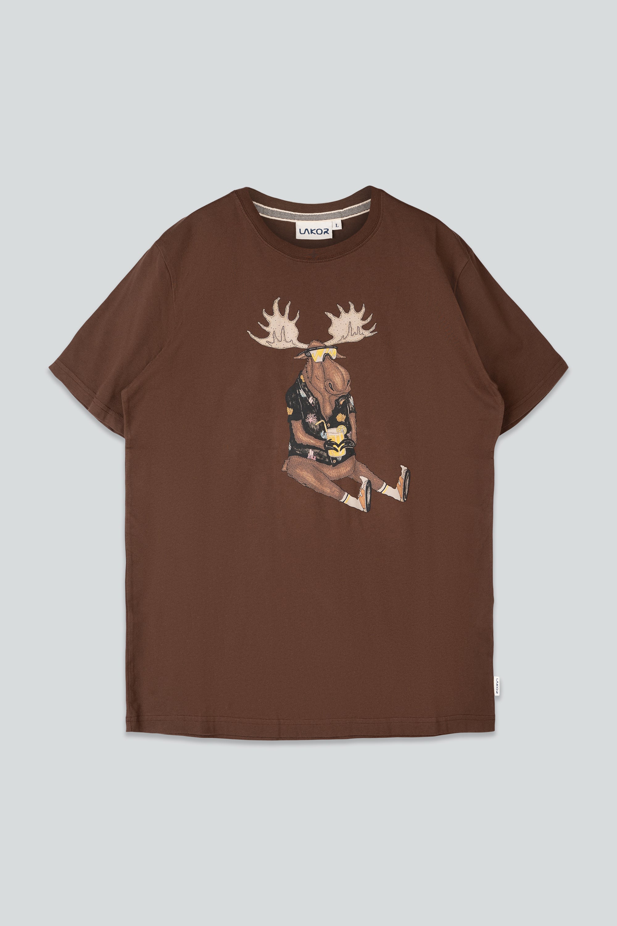 Zhor&amp;Nema ブラウン Tシャツ Man BROWN T-shirt in Jersey X5MB3515600XJQXLS804 | Tods
