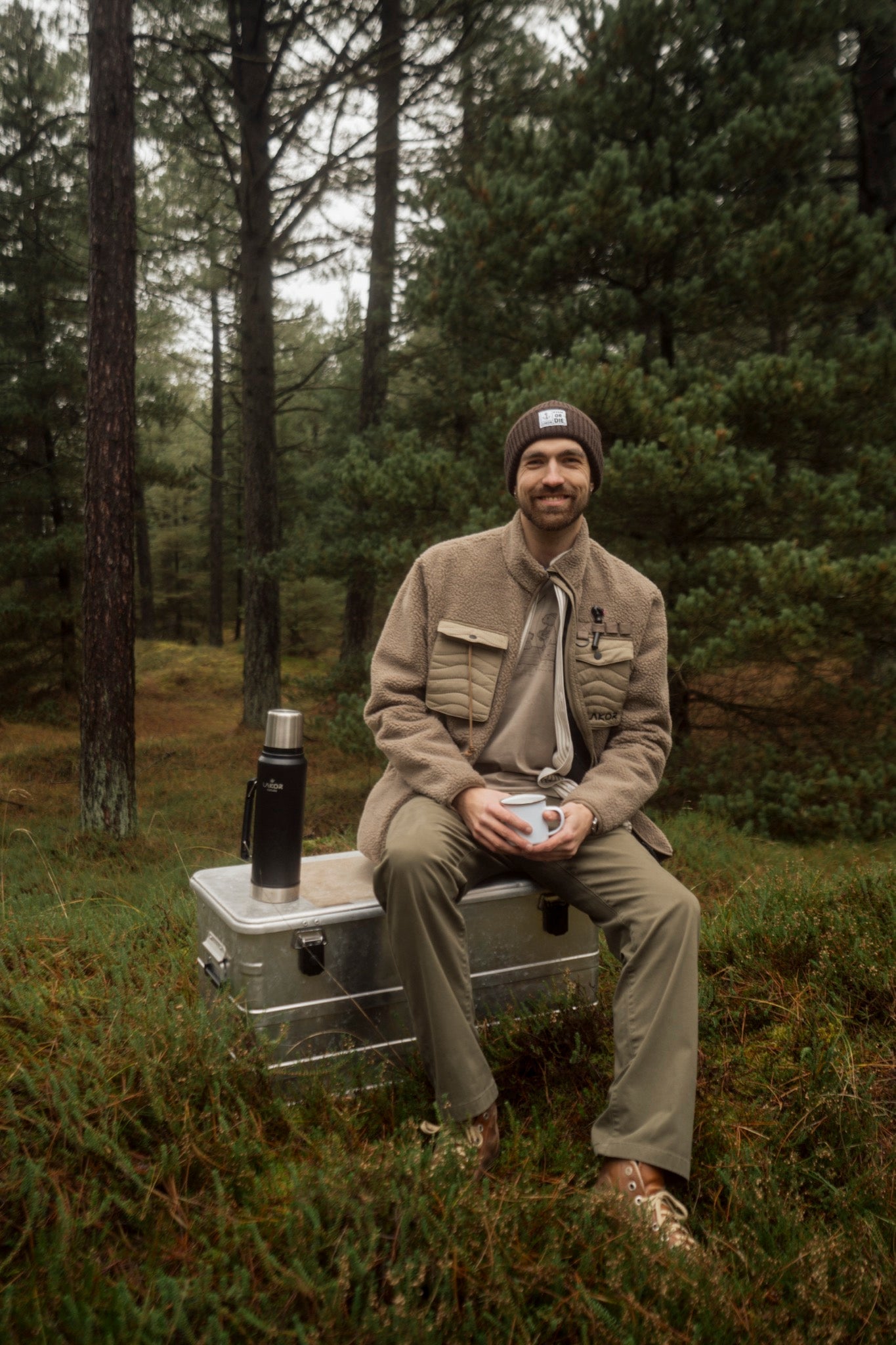 Campfire Pile Jacket - Fallen Rock