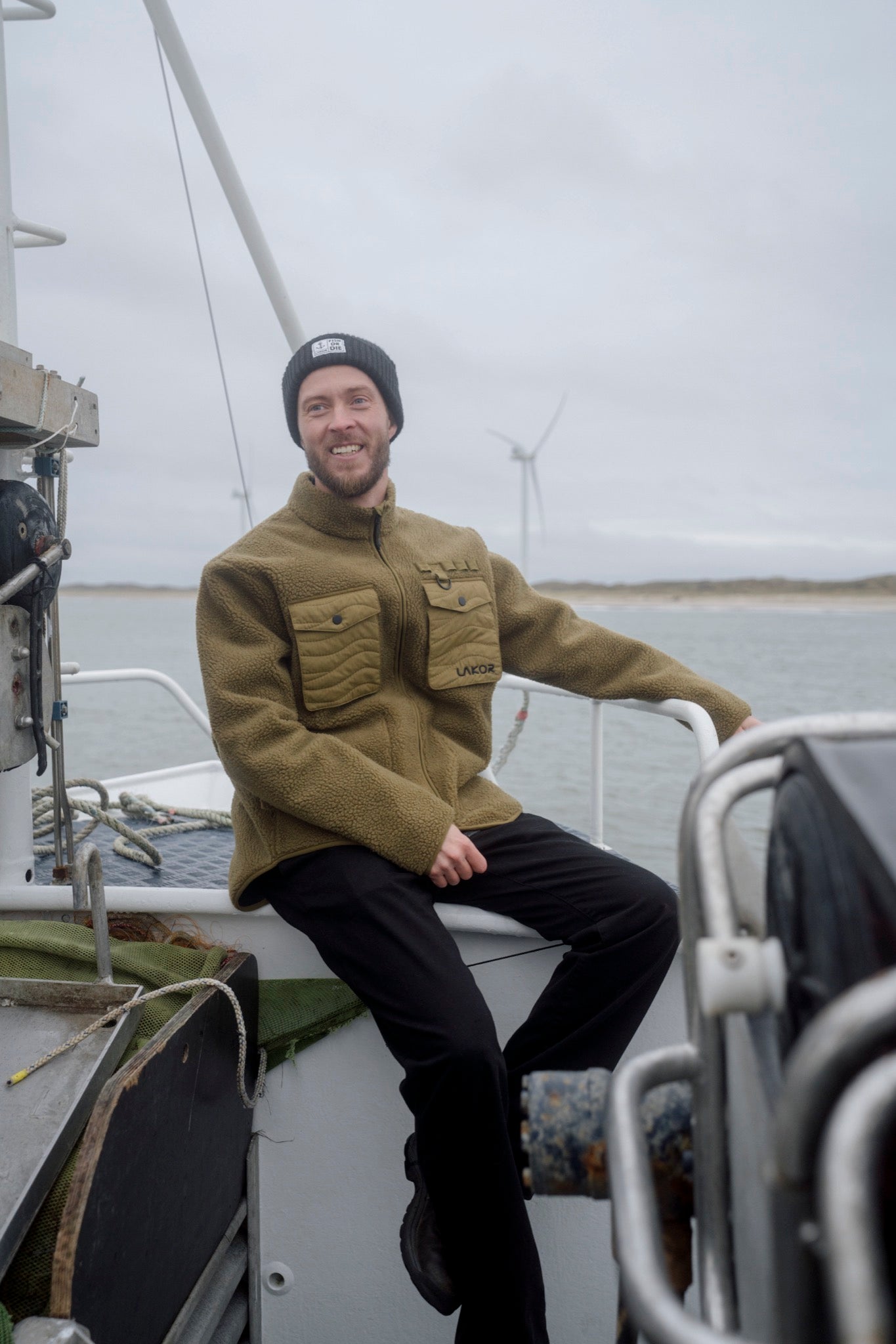 LAKOR Campfire Pile Jacket Jacket Fir Green