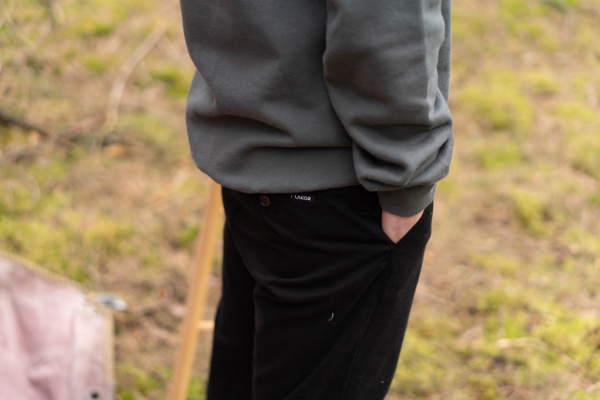 Carnage Chino Pants - Black | LAKOR