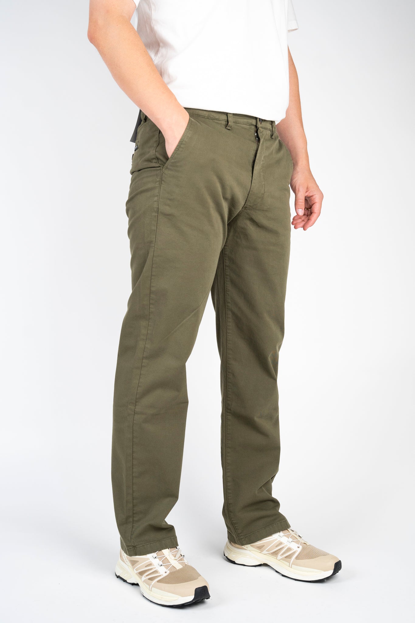 Carnage Chino Pants - Olive Night | LAKOR
