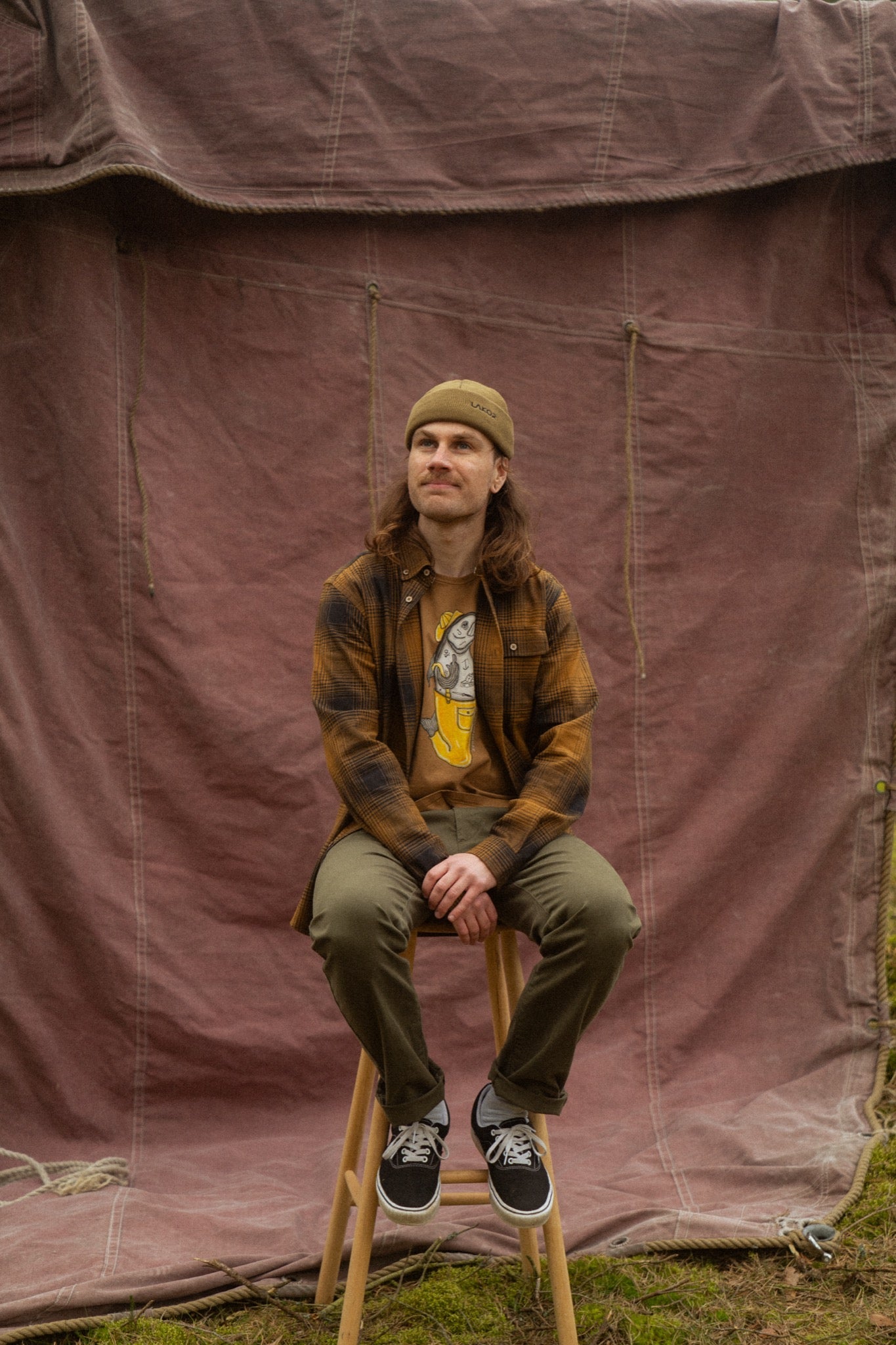 Carnage Chino Pants - Olive Night | LAKOR