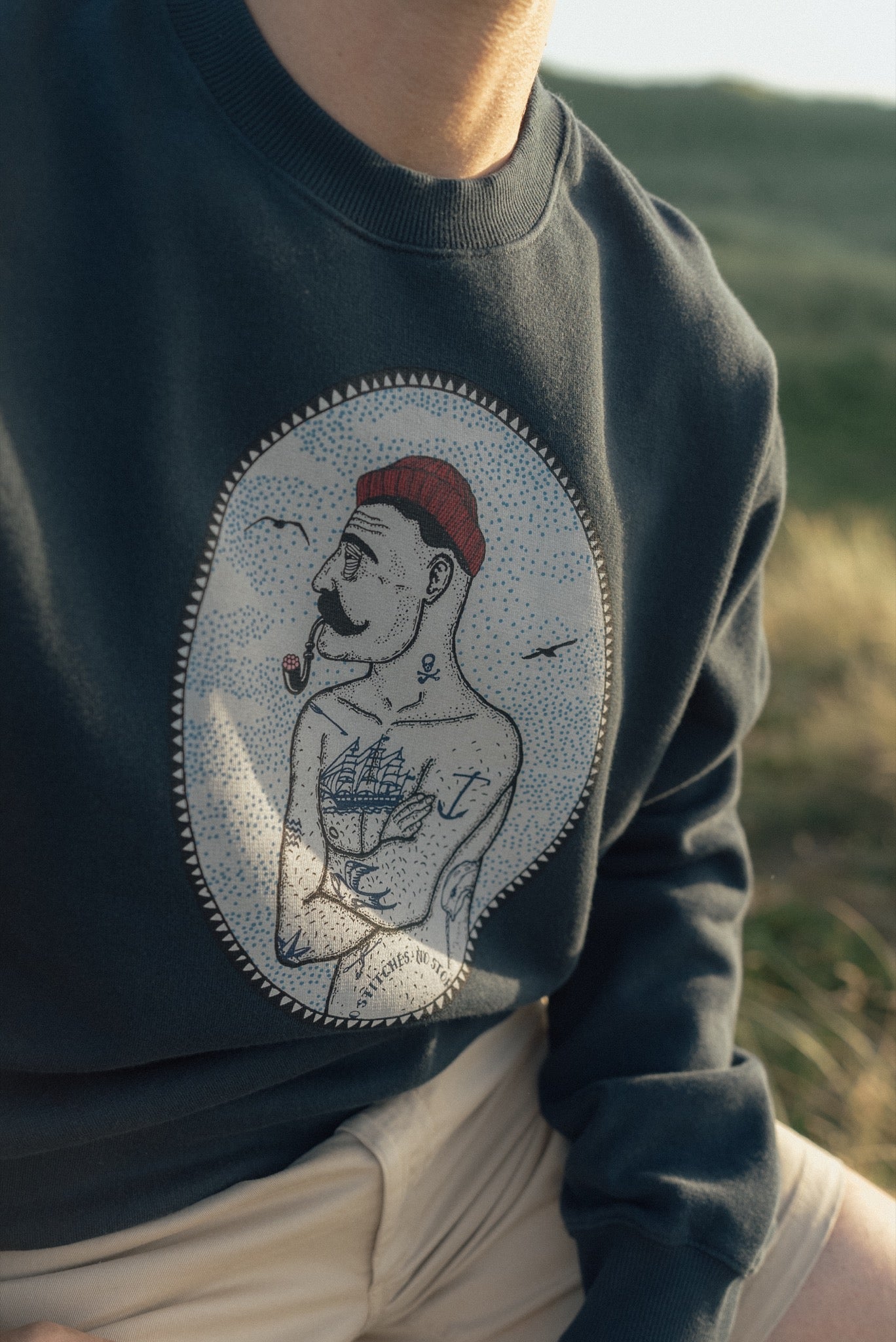 LAKOR Carnage Classic Crewneck Sweatshirt Blueberry