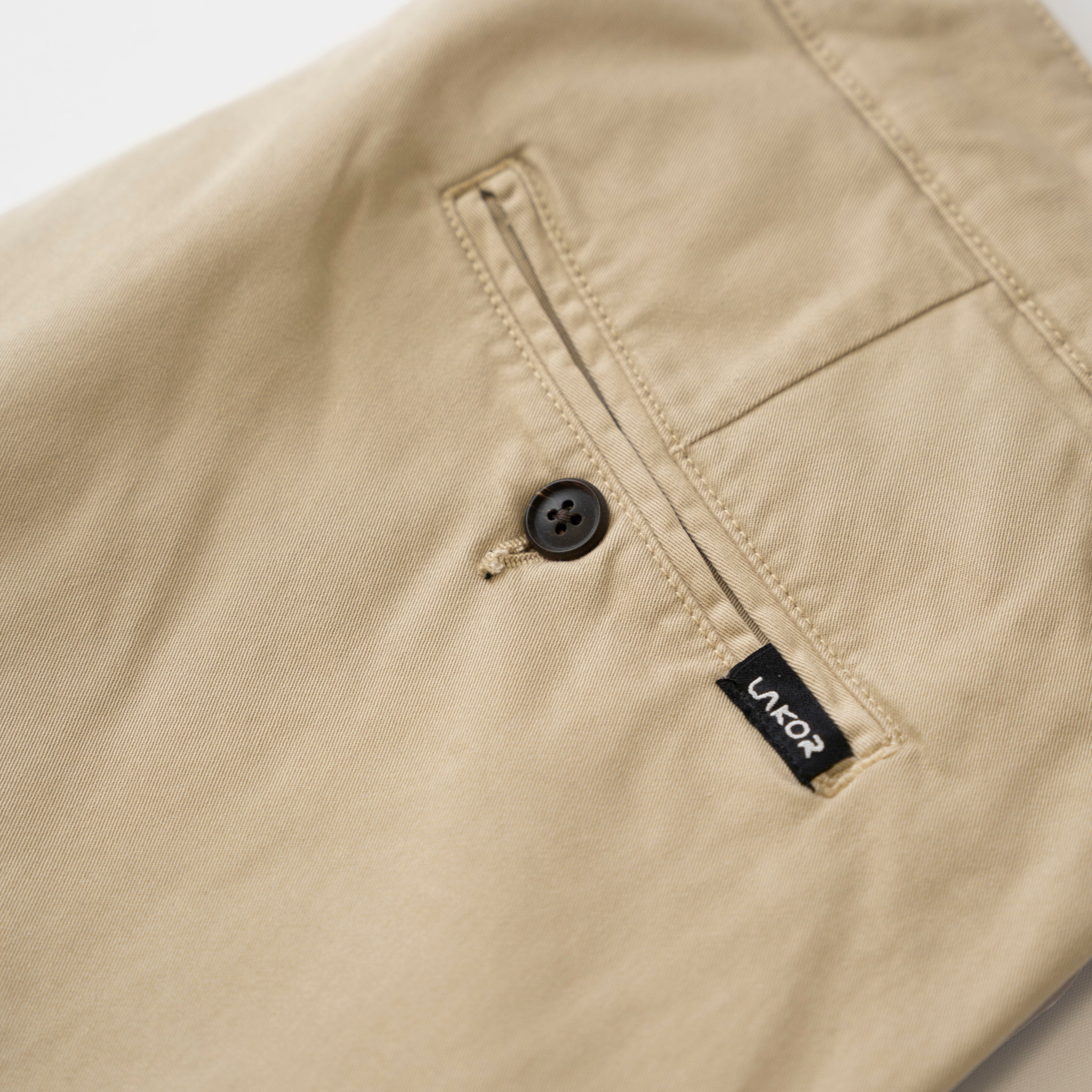 LAKOR Chino Shorts Shorts Eucalyptus