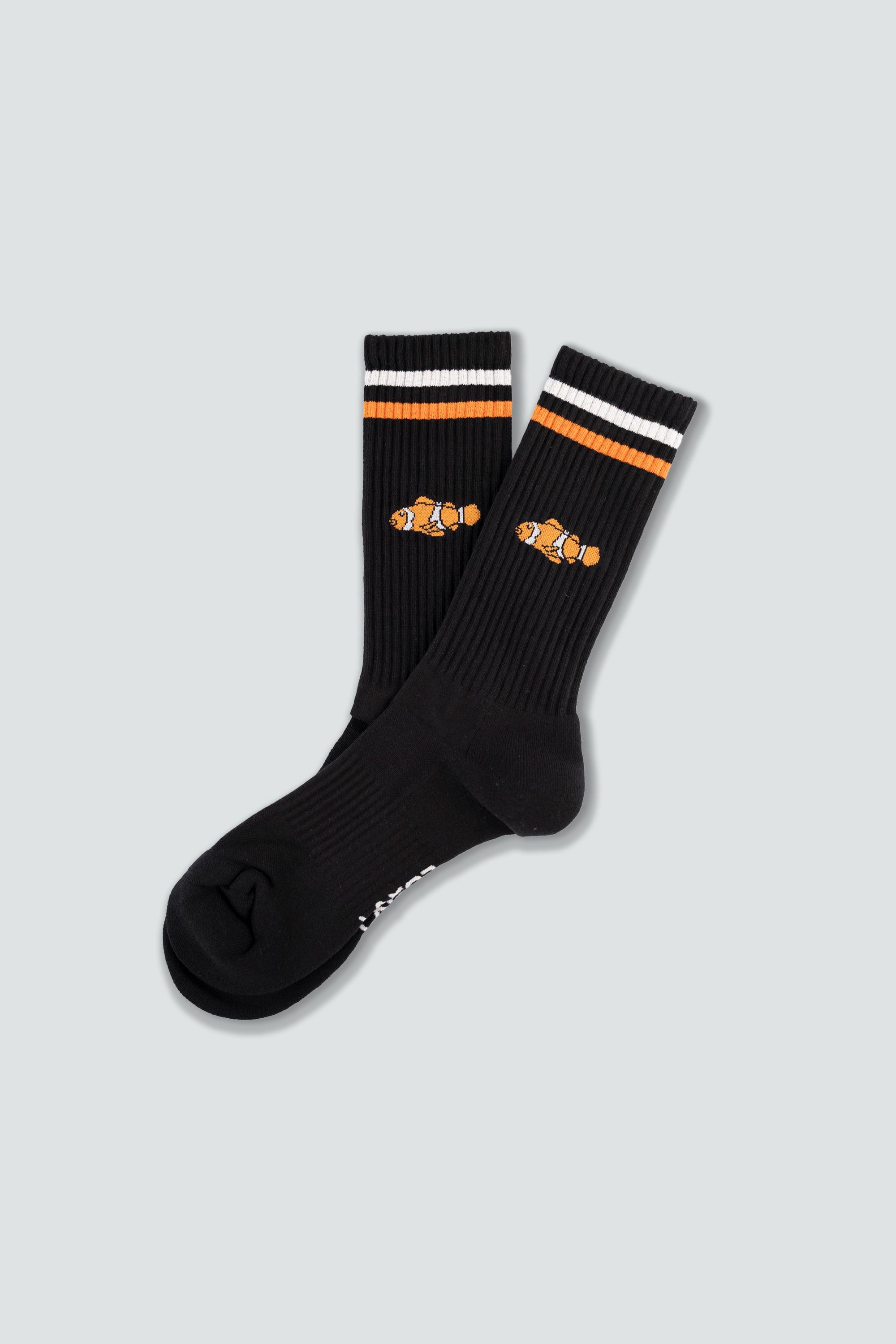 LAKOR Clown Fish Tennis Socks Tennis Socks Black
