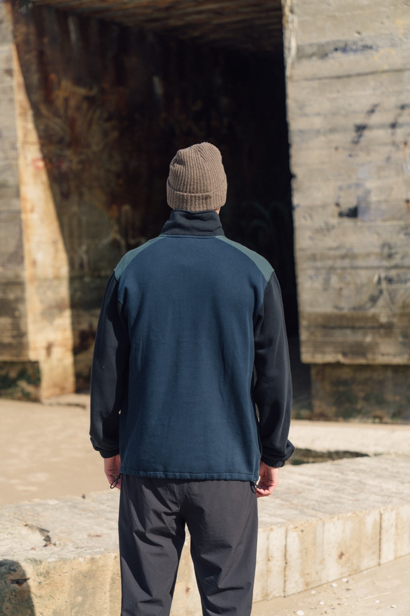 Colorblock Half Zip - Multicolor | LAKOR