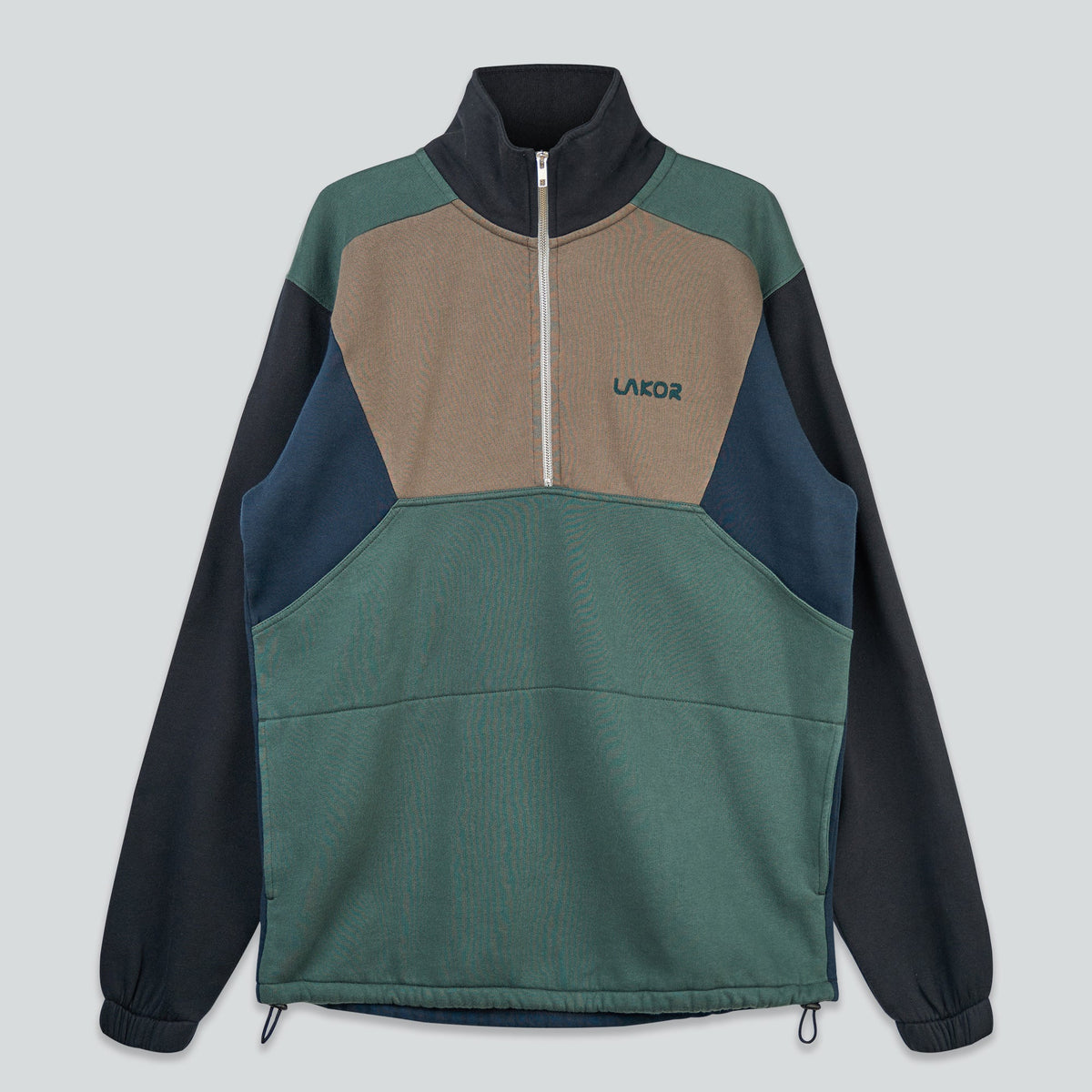Colorblock Half Zip - Multicolor | LAKOR
