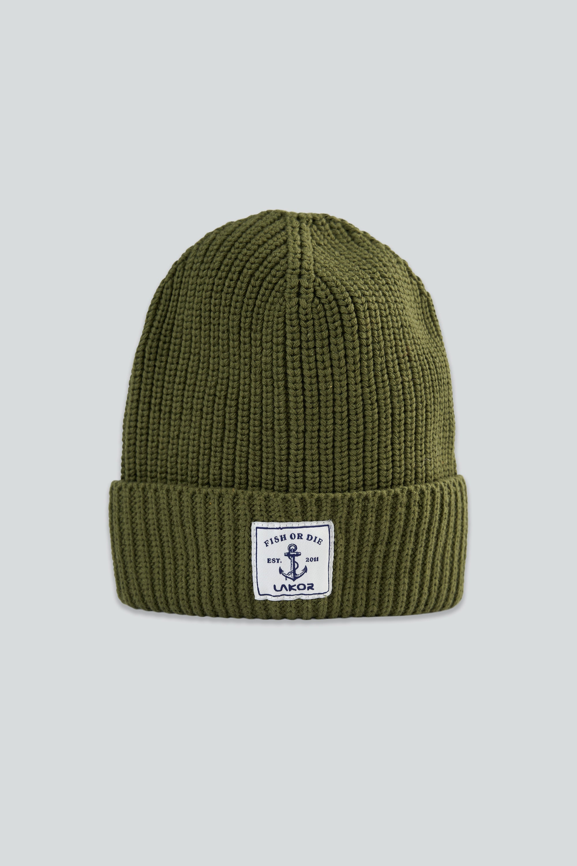 LAKOR Cotton Beanie Headwear Army