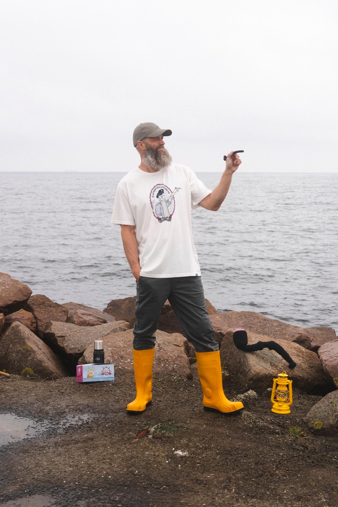 LAKOR End of Discussion T-shirt T-Shirt Star White