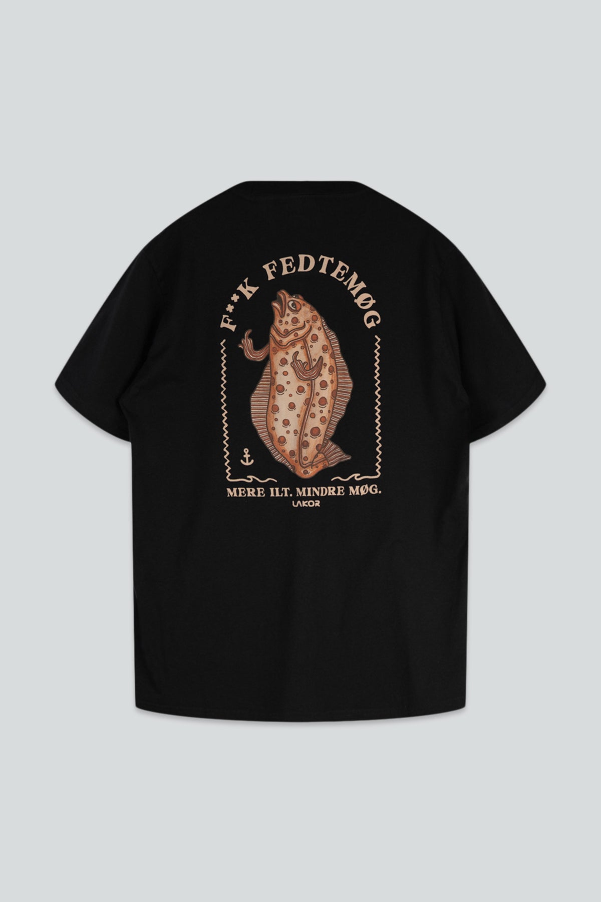 LAKOR F**k Fedtemøg T-shirt T-Shirt Moonless Night
