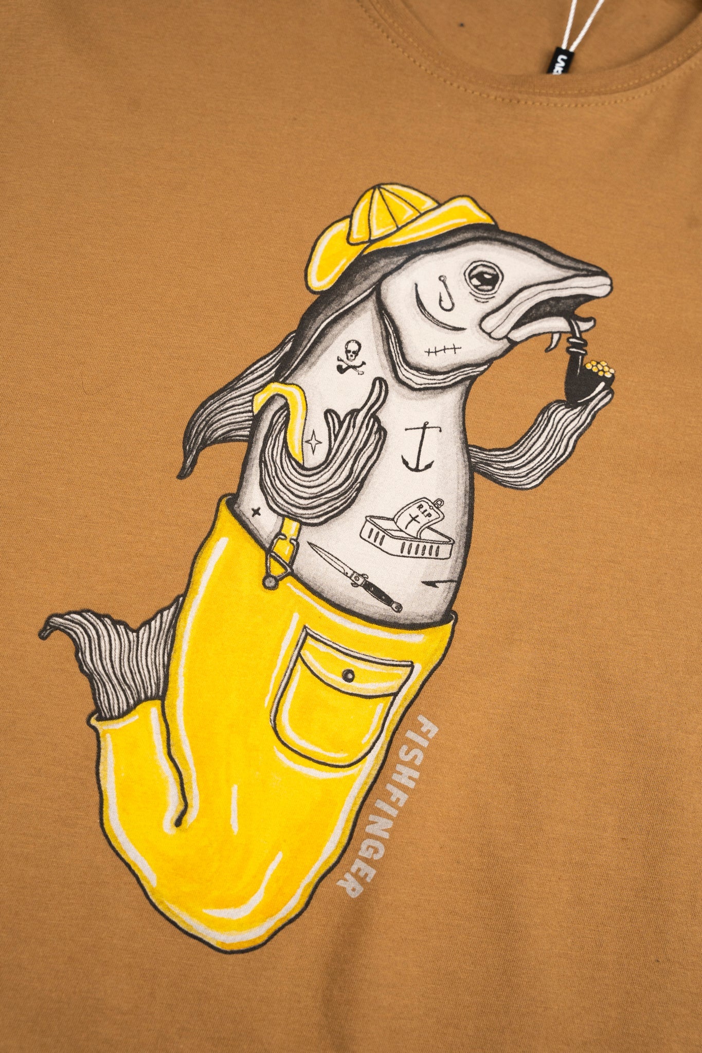 Fishfinger T-shirt - Rubber