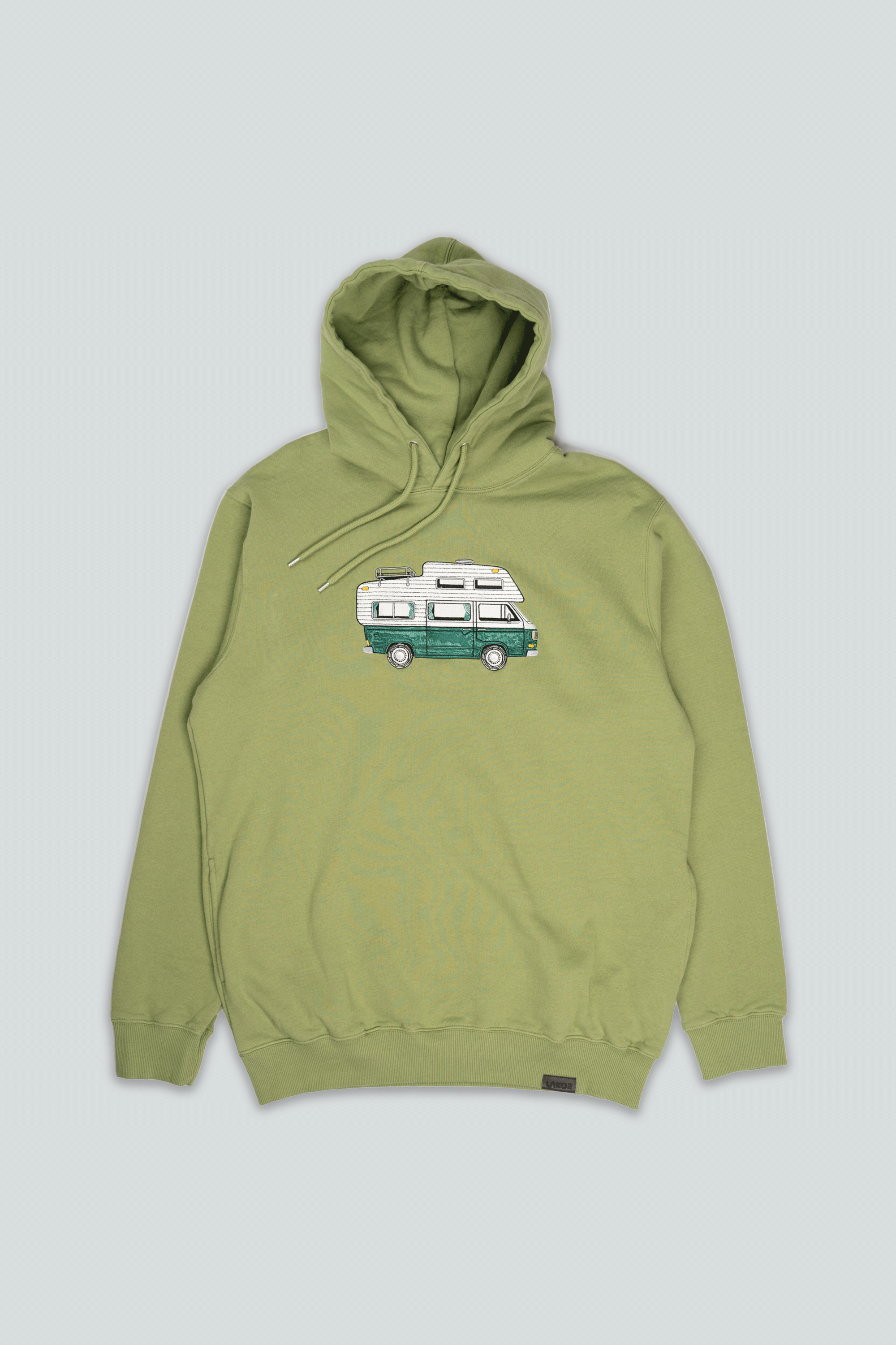 LAKOR Forest Camper Hoodie Sweatshirt Mosstone