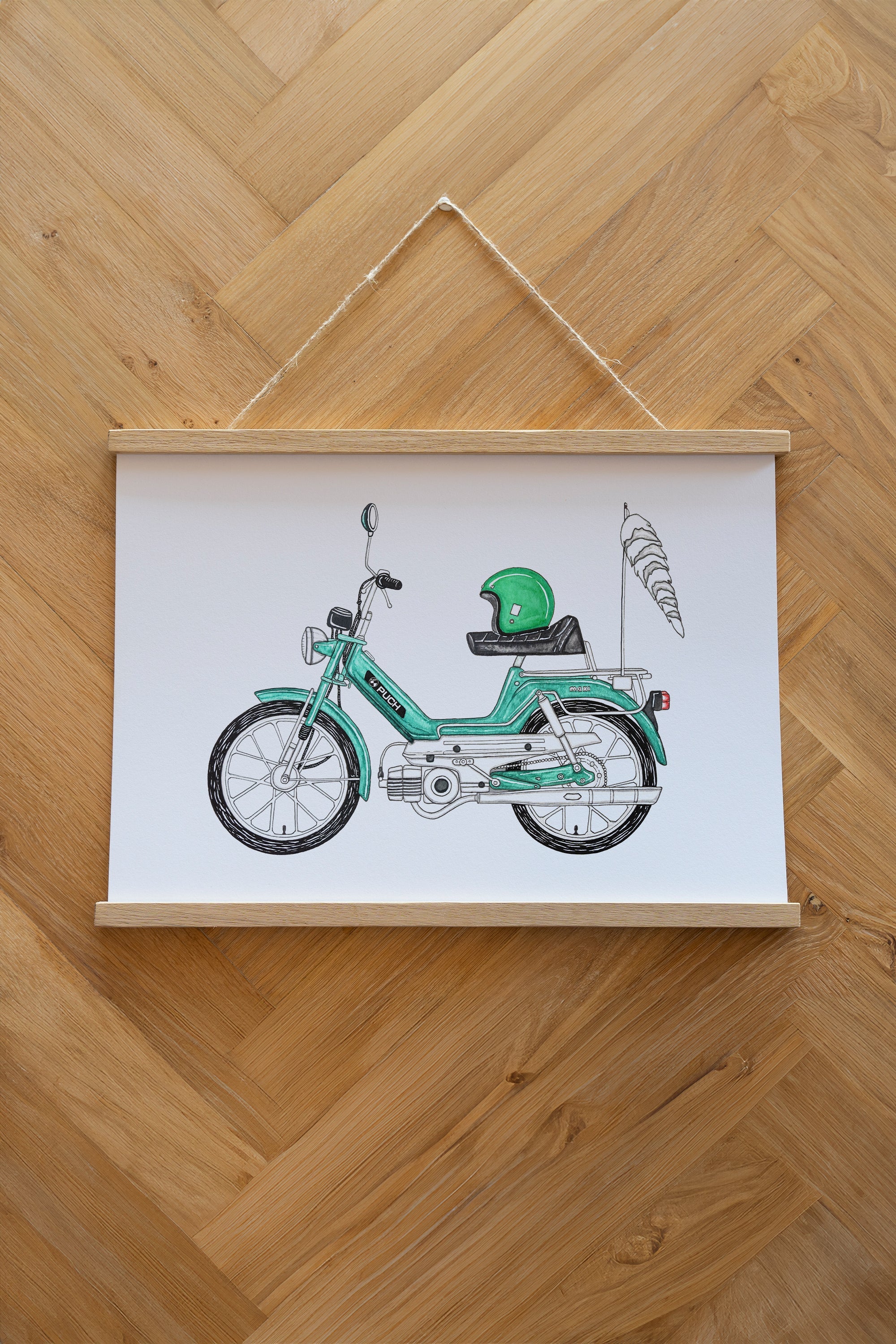 Forest Maxi Poster - White