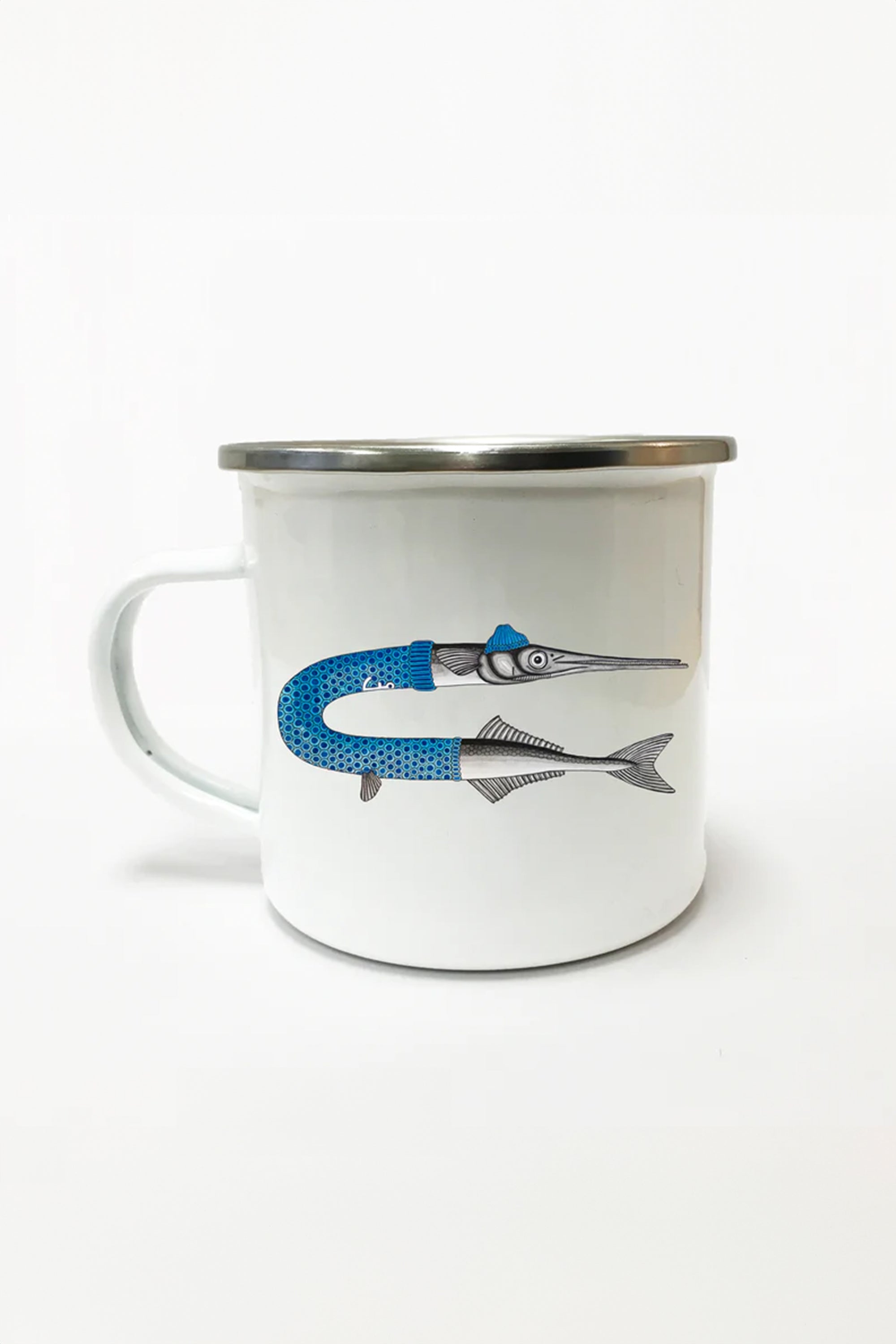 Garfish Enamel Mug