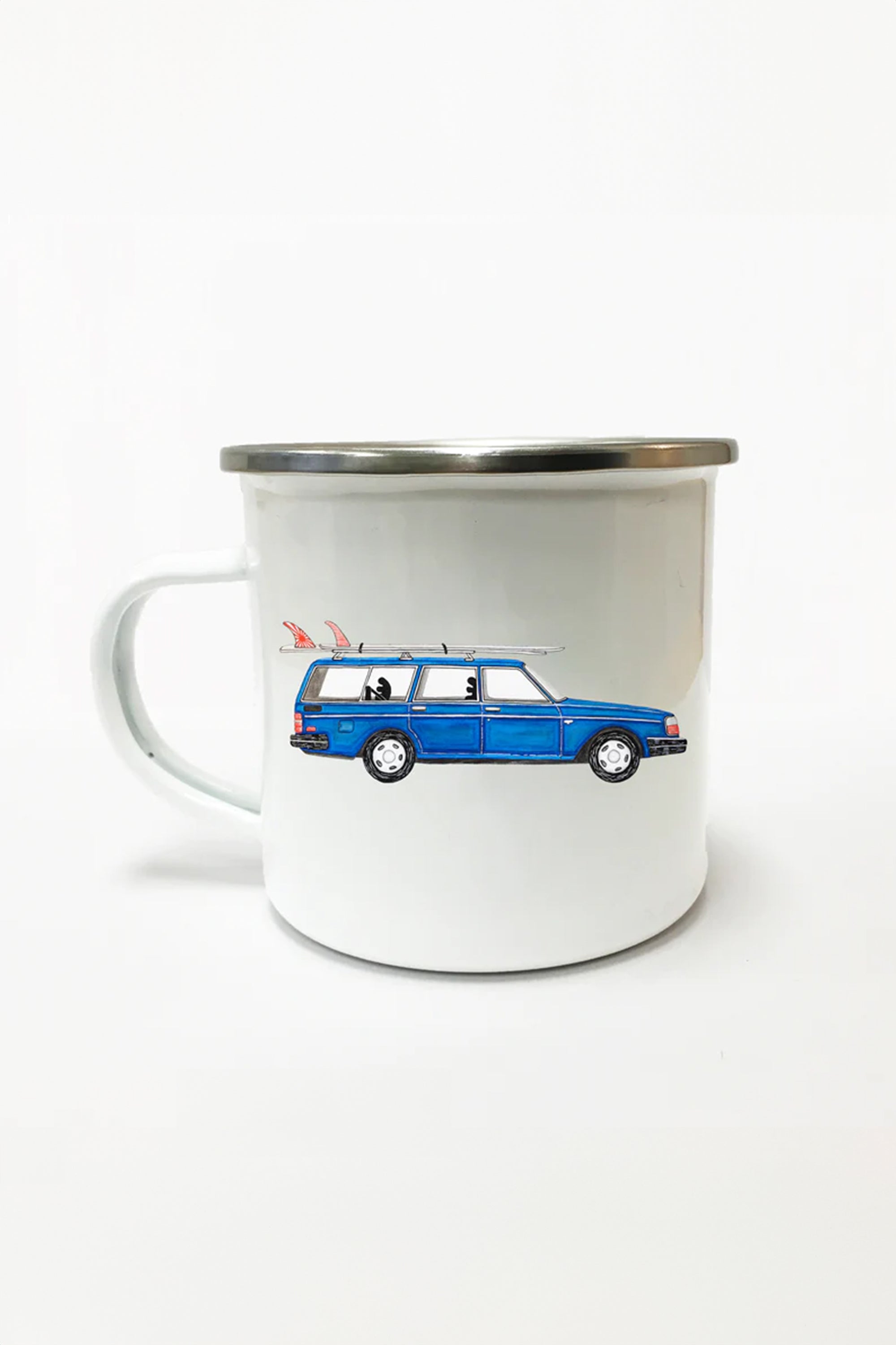 Getway Car Enamel Mug